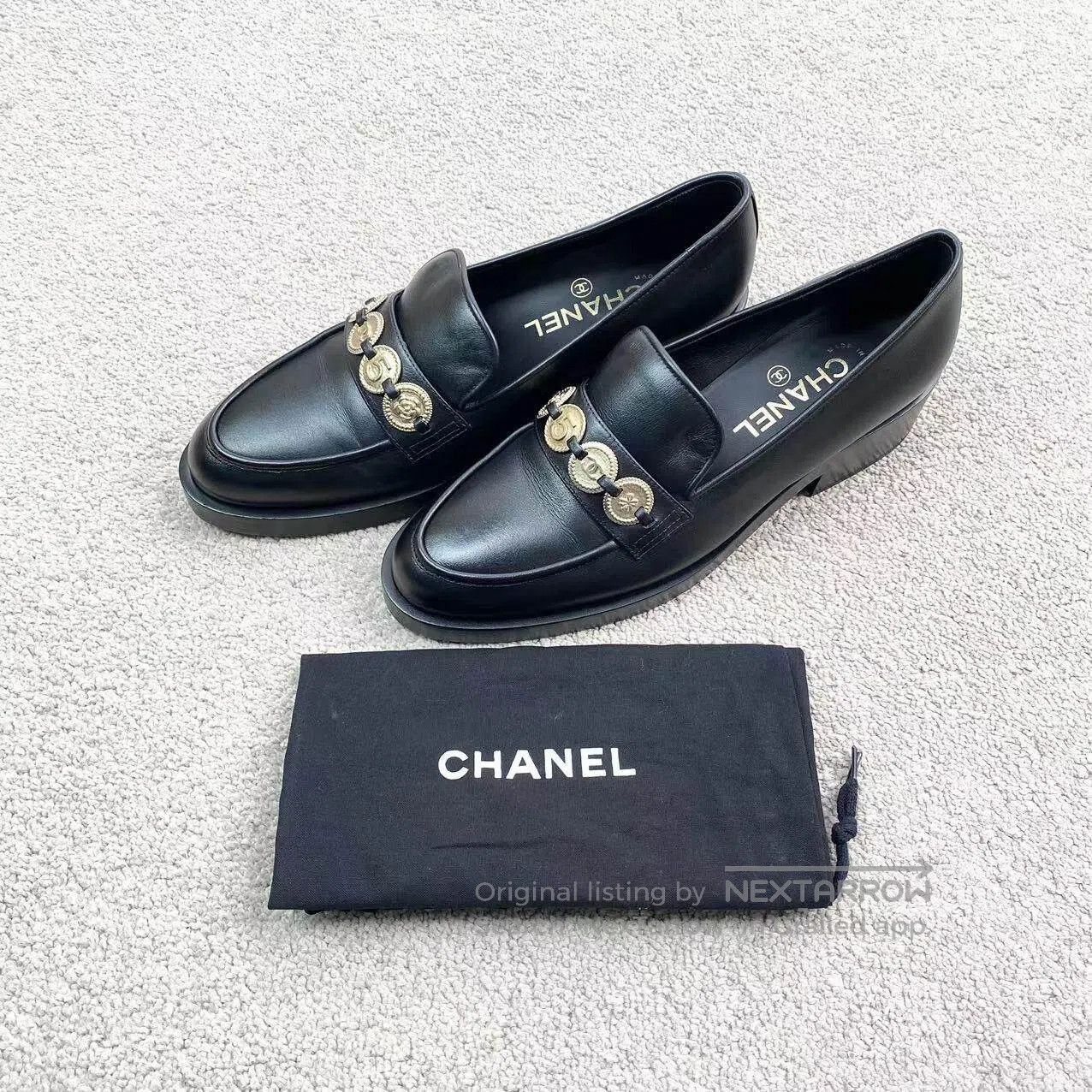 Chanel Chanel Gold coin loafers| Size US 7.5 / IT 37.5 - 2 Thumbnail