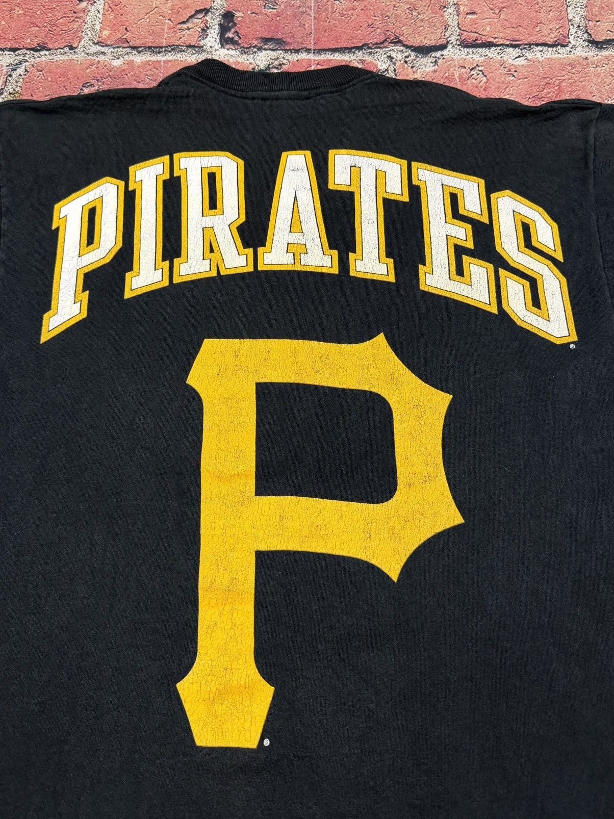 Pro Player Vintage Pittsburgh Pirates T Shirt 1997 AOP Single Stitch Size US XL / EU 56 / 4 - 5 Thumbnail
