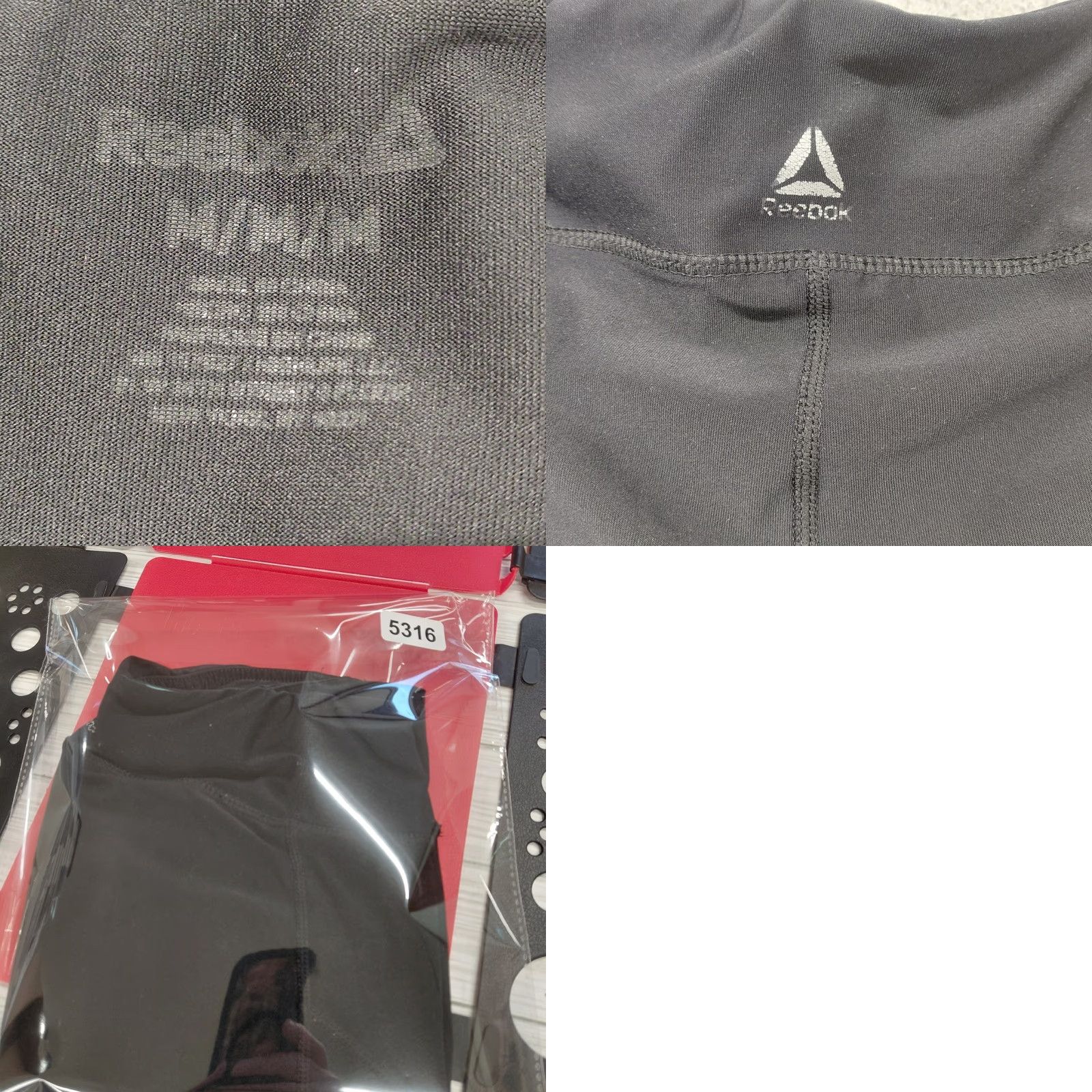 Reebok Reebok Capri Leggings Women’s Medium Black Yoga Activewear CrossFit Athletics Skinny Inseam See Pics Size 32" / US 10 / IT 46 - 8 Thumbnail