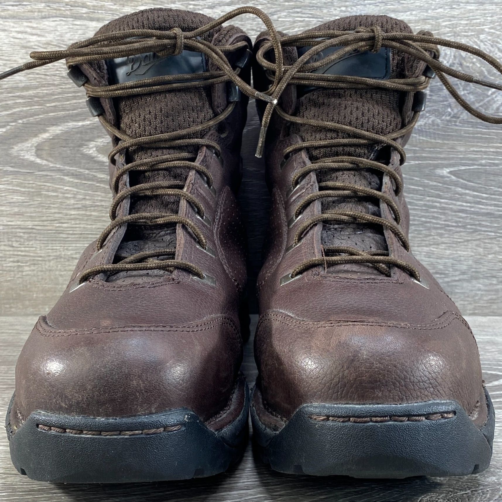 Danner Danner Mens Work Boots 10 Zion Dxtvent Safety Toe Combat Brown Leather Boots Mens Work Boots Brown Leather Safety Toe Size US 10 / EU 43 - 4 Thumbnail