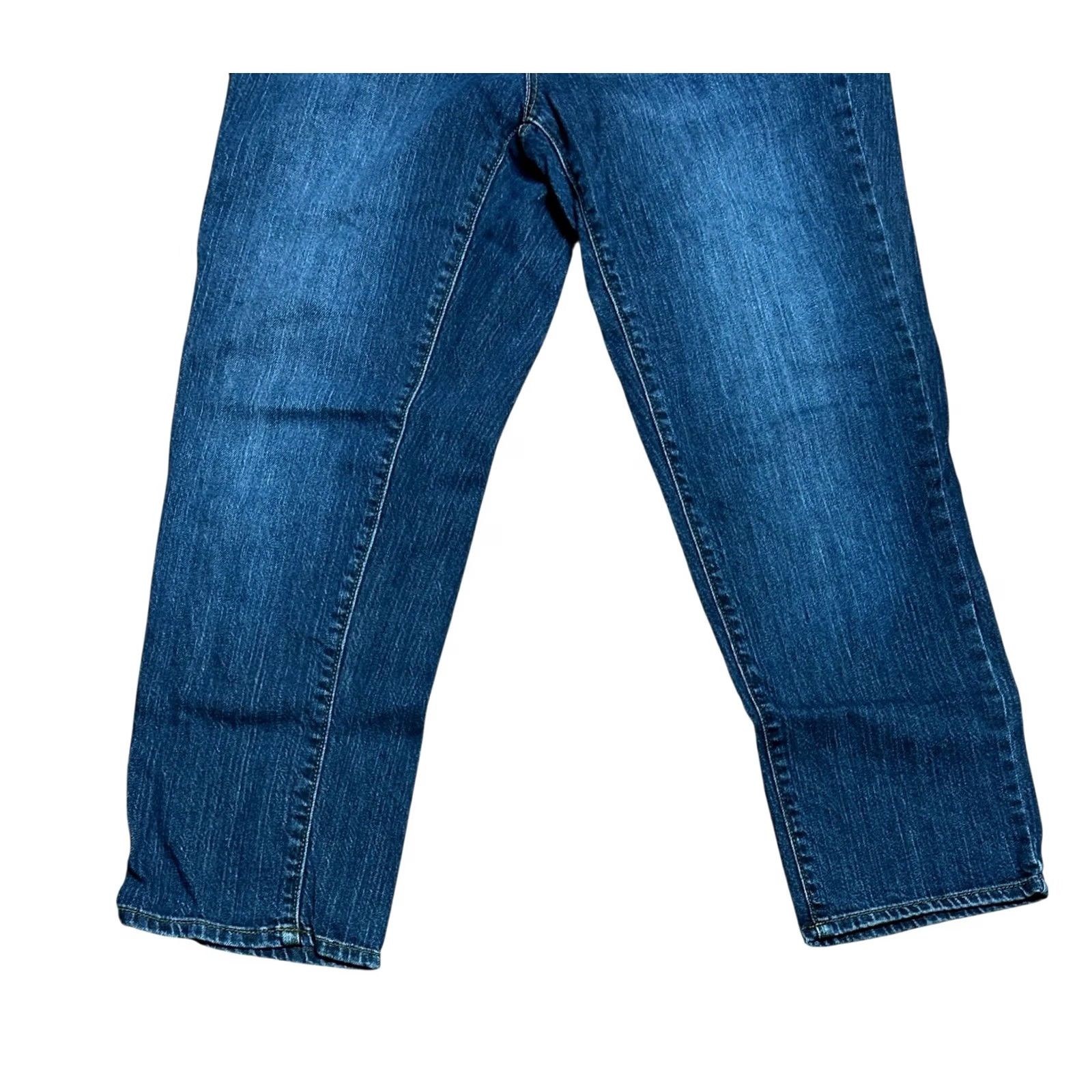 Eddie Bauer Eddie Bauer Jeans Women Sz 8 Blue Denim Curvy Stretch Casual Pants Straight Leg Jeans Regular Color Blue 5-Pocket Design Size 30" / US 8 / IT 44 - 5 Thumbnail