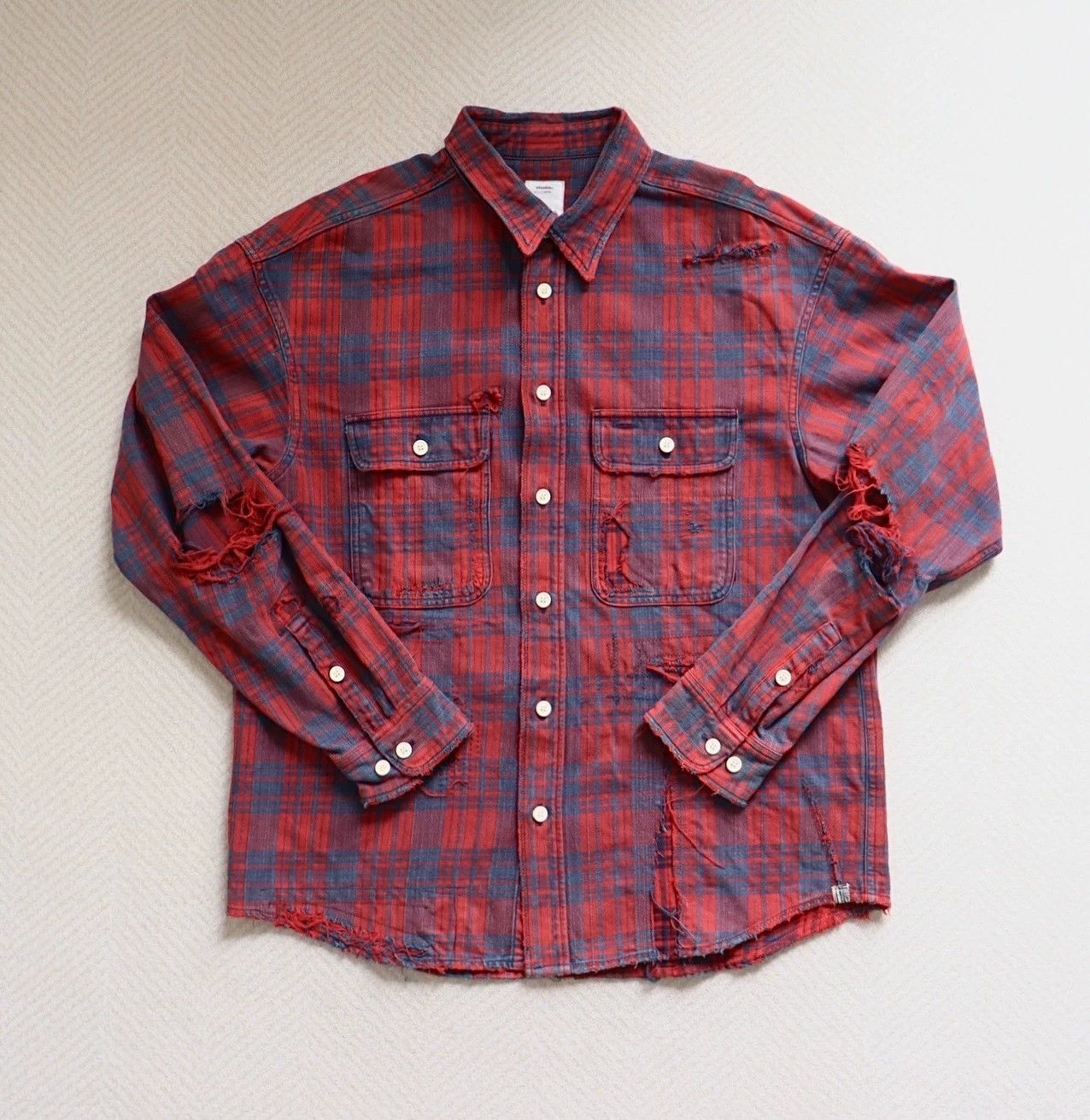 visvim ビズビム 21SS LUMBER CHECK L/S CRASH Visvim VISVIM 21SS LUMBER CHECK L/S CRASH | Grailed