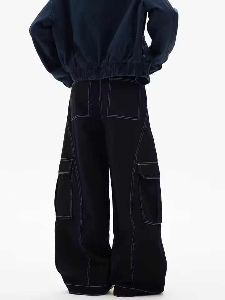 Japanese Brand VIBE Multi-Pocket Cargo Pants Size US 26 / EU 42 - 8 Thumbnail
