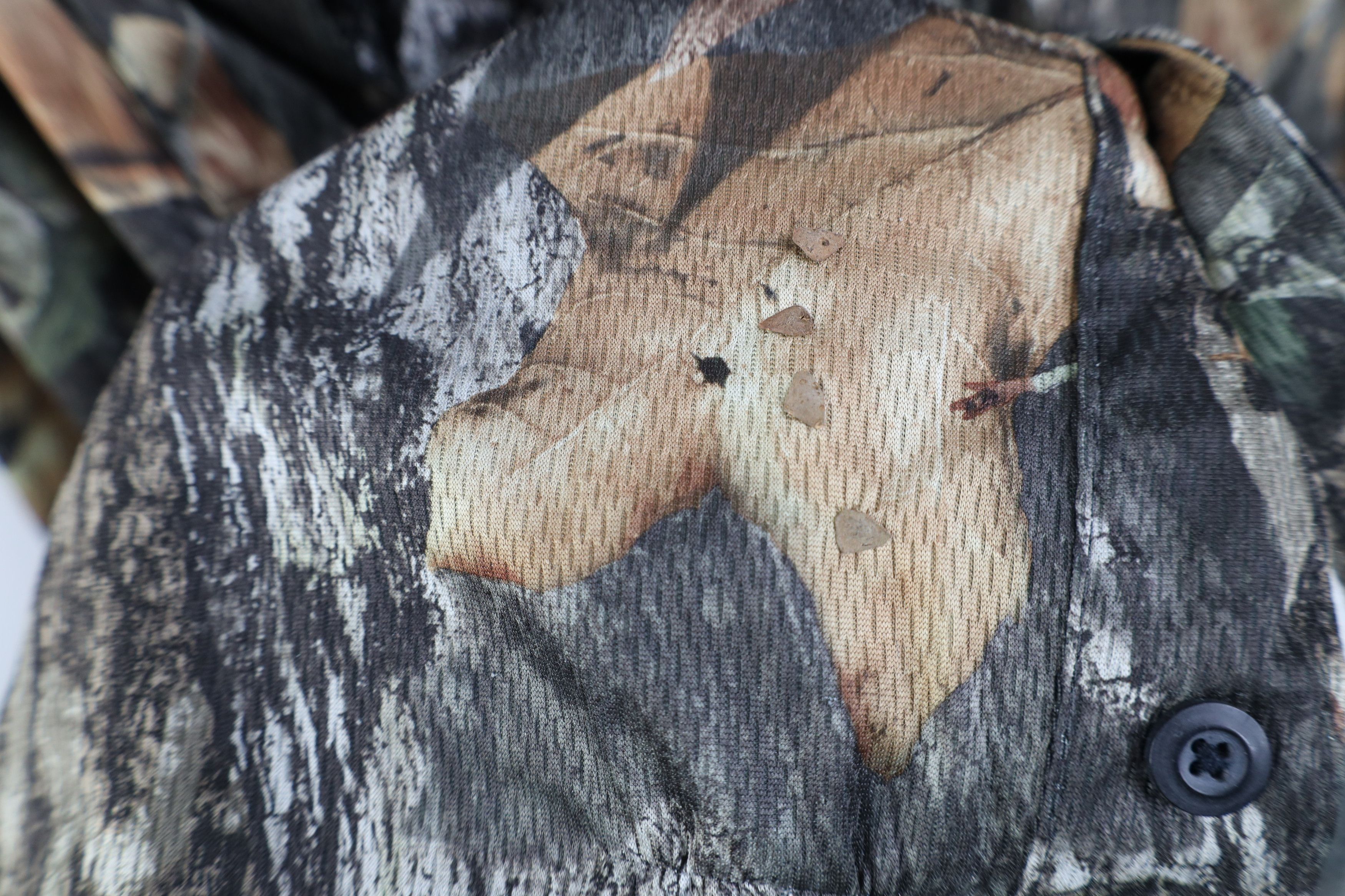 Vintage Vintage Y2K Streetwear Knit Camouflage Collared Button Shirt Size US L / EU 52-54 / 3 - 9 Thumbnail