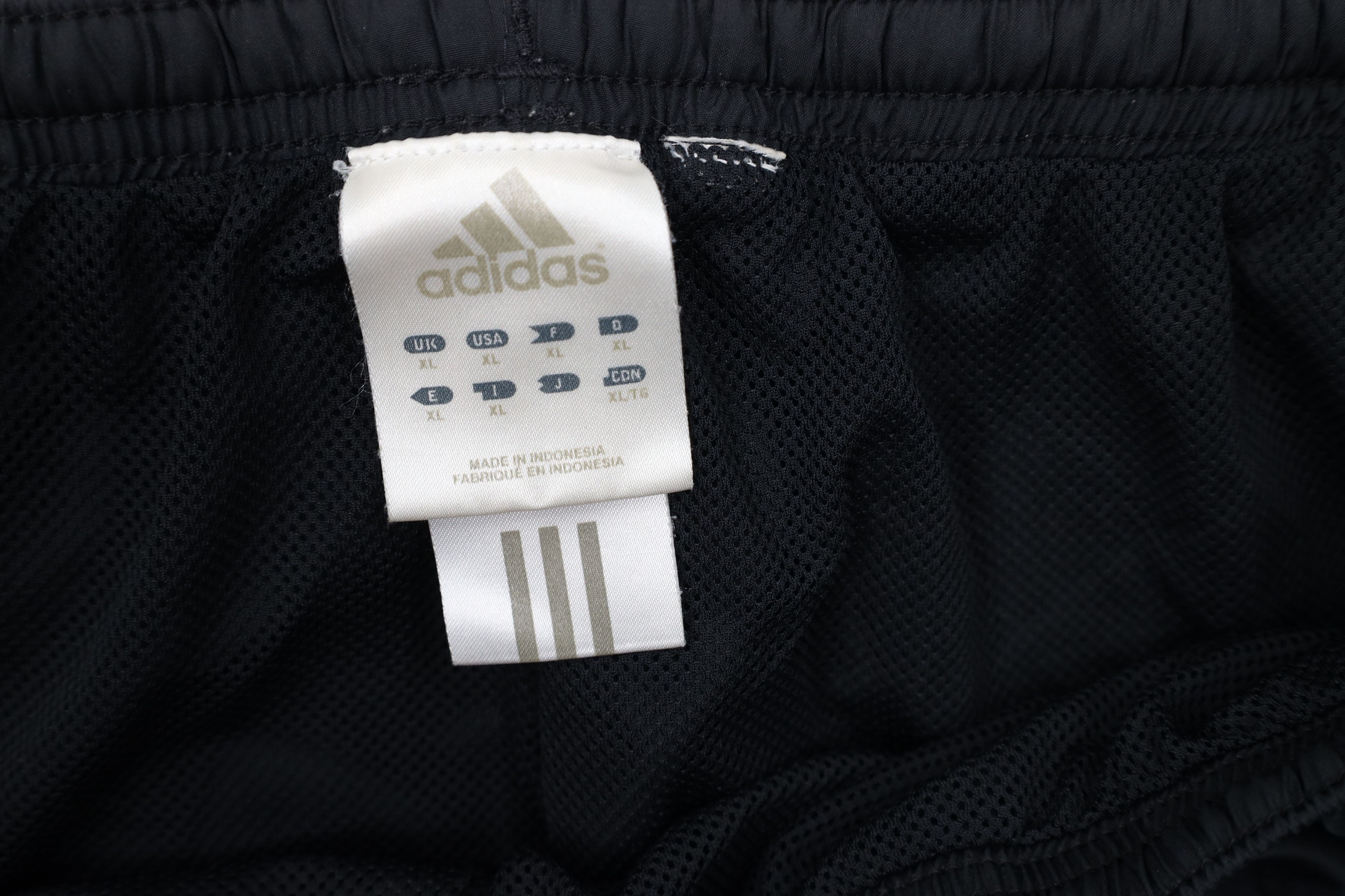 Adidas × Vintage Vintage Y2K Adidas Striped Lined Wide Leg Windbreaker Pants Size US 38 / EU 54 - 9 Thumbnail