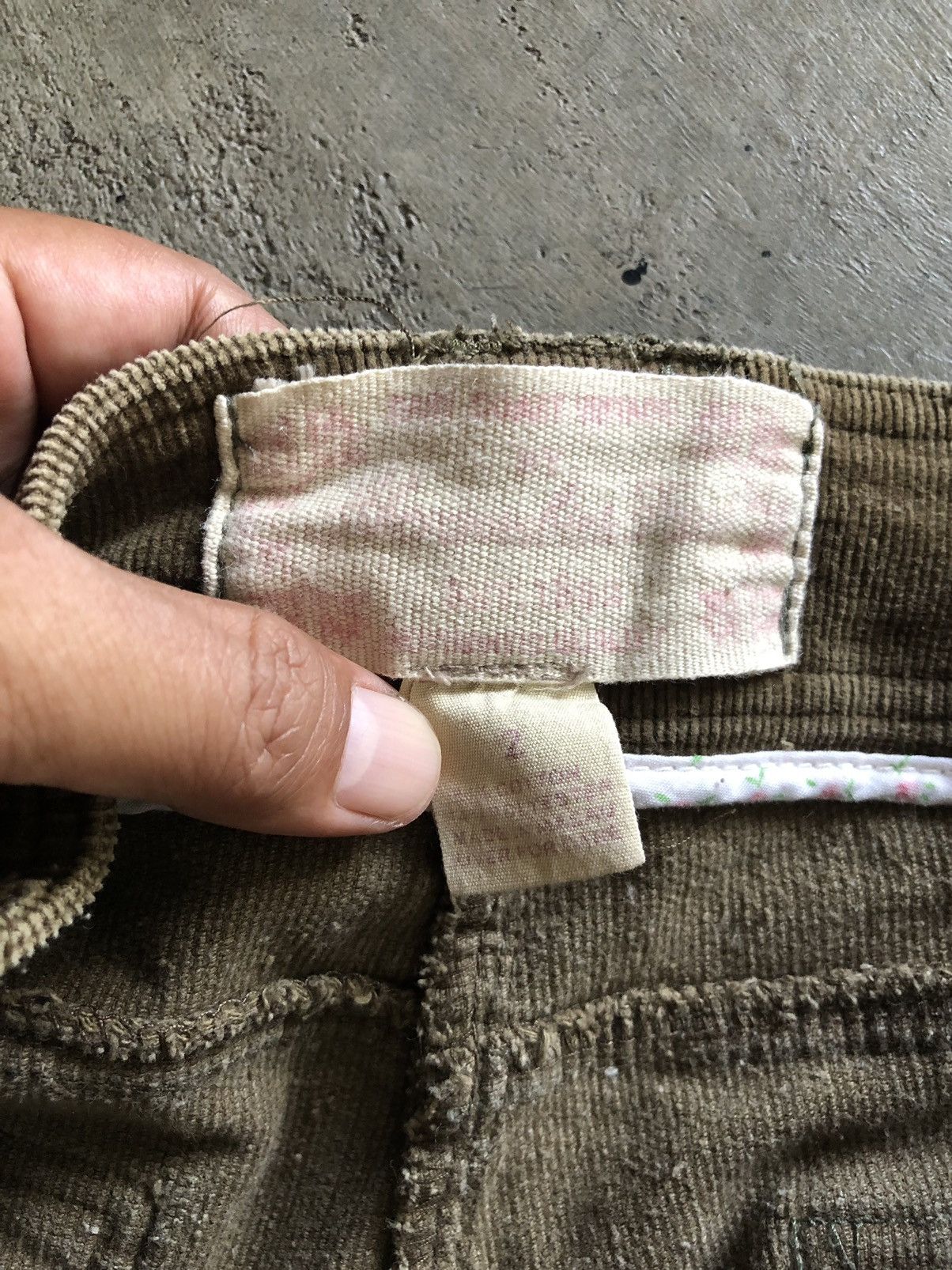 If Six Was Nine JAPANESE ABERCROMBIE & FITCH CORDU CARGO PANTS FLARED Size US 30 / EU 46 - 10 Thumbnail