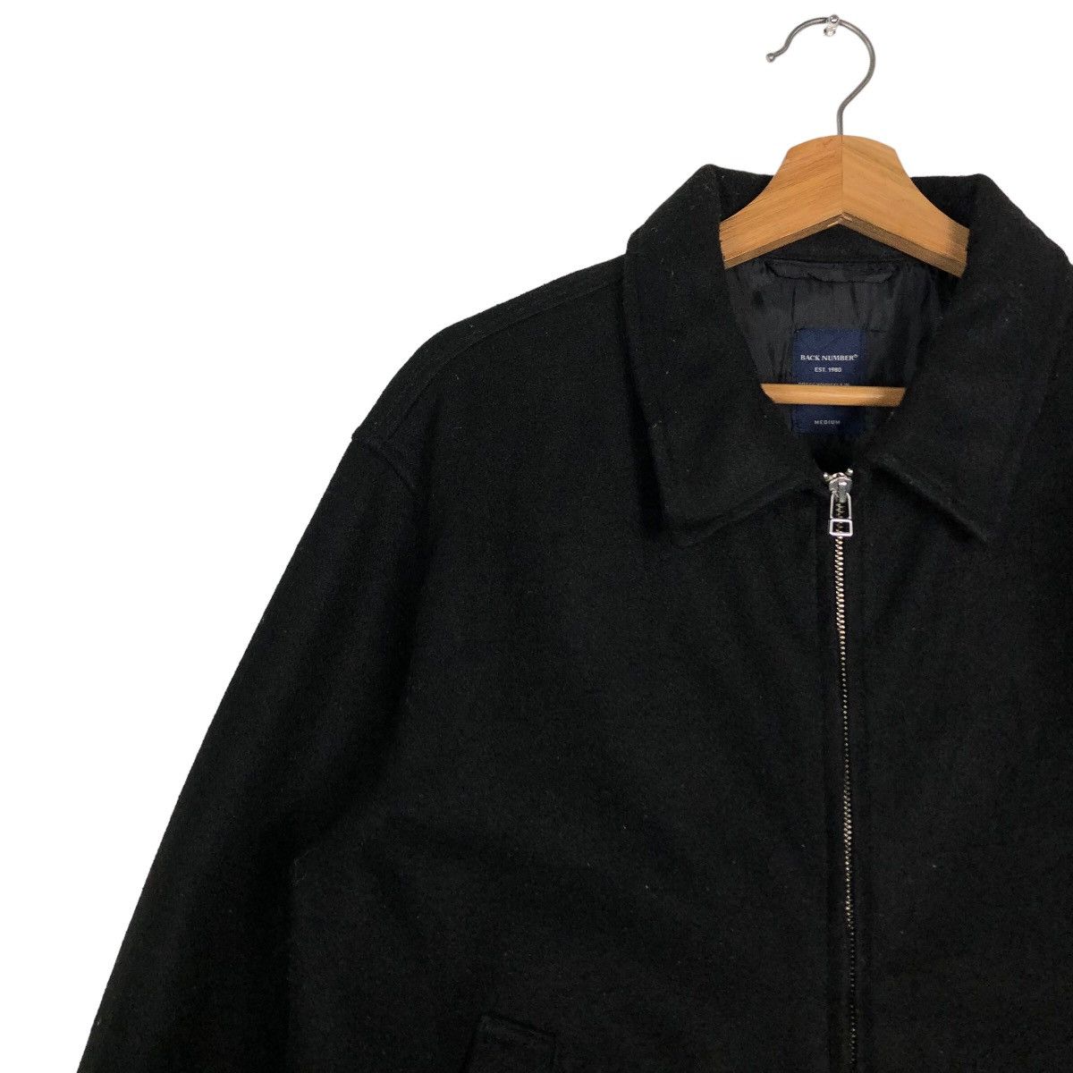 Japanese Brand 🔥Vtg Bomber Jacket Worker Back Number Issey Miyake Japan Size US M / EU 48-50 / 2 - 7 Thumbnail