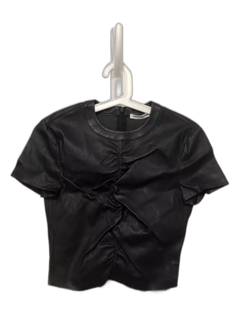 Alexander Wang Alexander Wang Leather Top in Great Condition Size US M / EU 48-50 / 2 - 1 Thumbnail