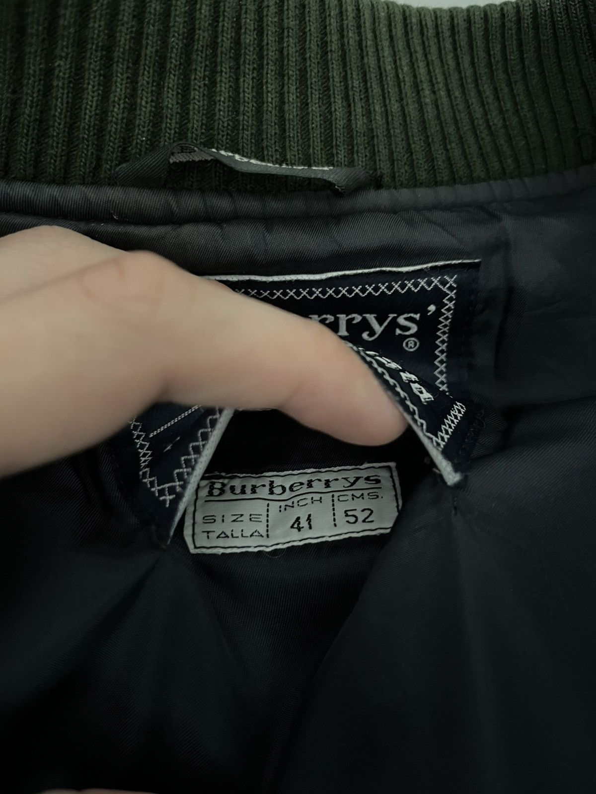 Burberry Burberry Varsity Jacket / Collage Jacket / Vintage - Wool Size US L / EU 52-54 / 3 - 13 Thumbnail