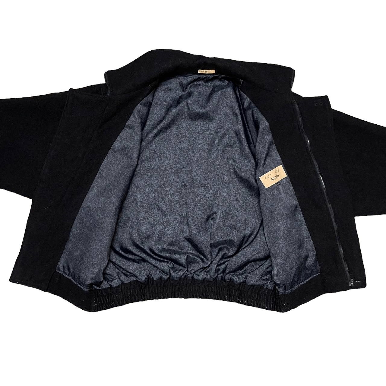 Issey Miyake Vtg StudioM Wool Bomber Style Jacket Issey Miyake Inspired Size US L / EU 52-54 / 3 - 8 Thumbnail