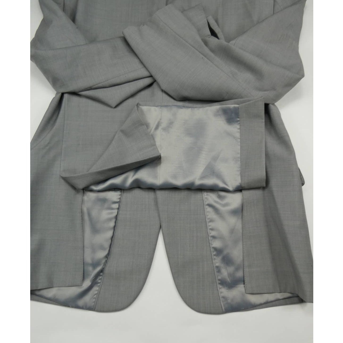 Calvin Klein Calvin Klein 100% wool sport coat, 42R, light gray, NEW Size 42R - 3 Thumbnail