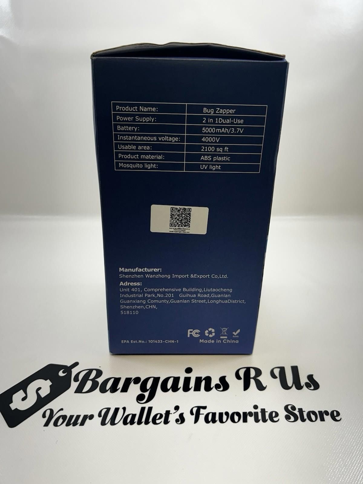 The Unbranded Brand Bug Zapper Portable Battery Powered for Mosquitoes Flies Size ONE SIZE - 4 Thumbnail