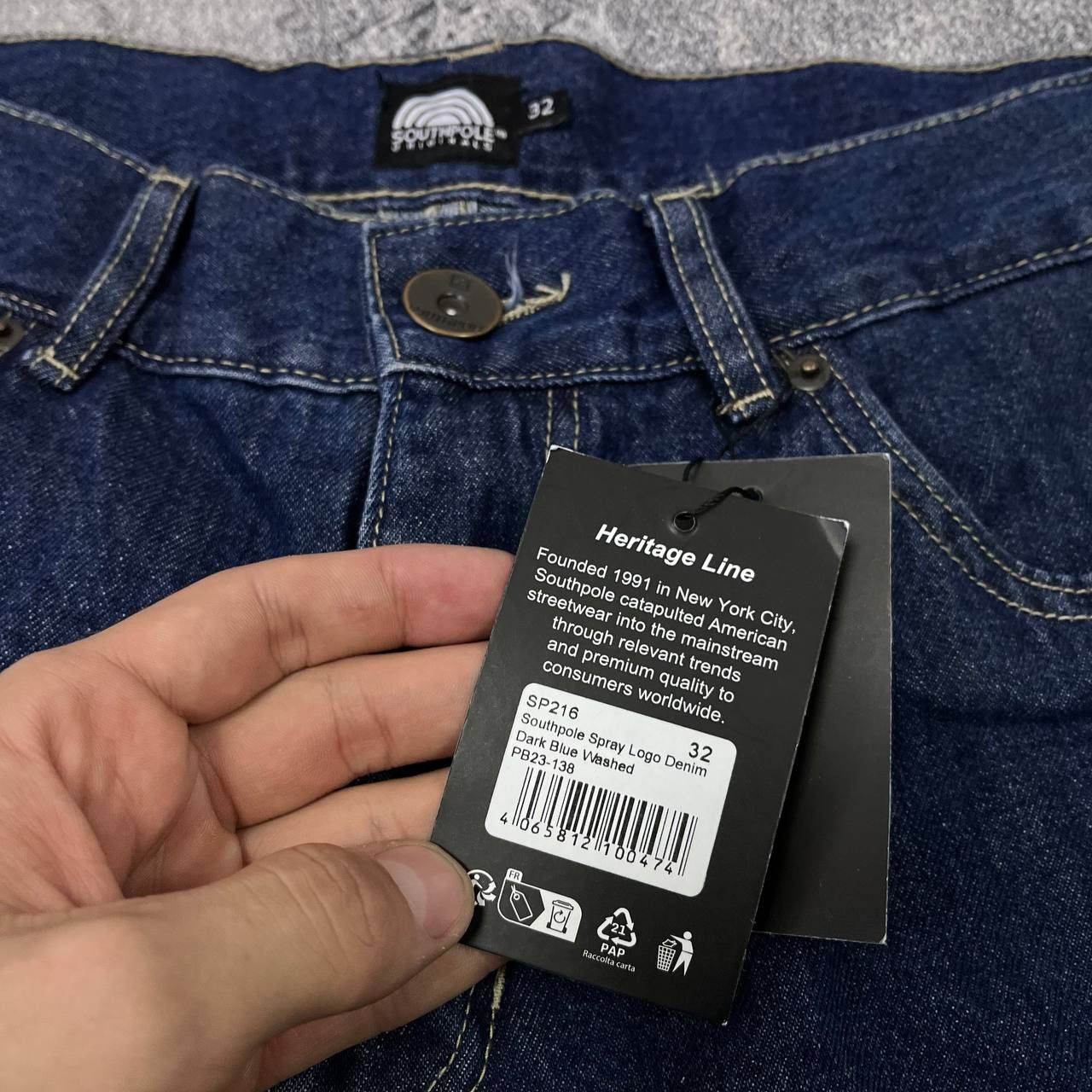 Southpole New With Tag SouthPole Mens SK& Baggy Straight Jeans Sz 32 Size US 32 / EU 48 - 15 Thumbnail