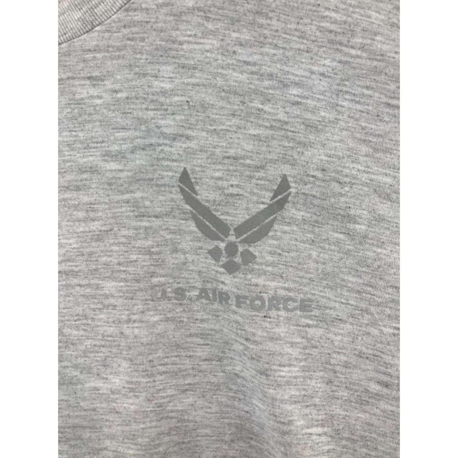 Vintage US Air Force Mens TShirt M Gray Navy Army Military Short Sleeve Crew Neck Size US M / EU 48-50 / 2 - 5 Thumbnail