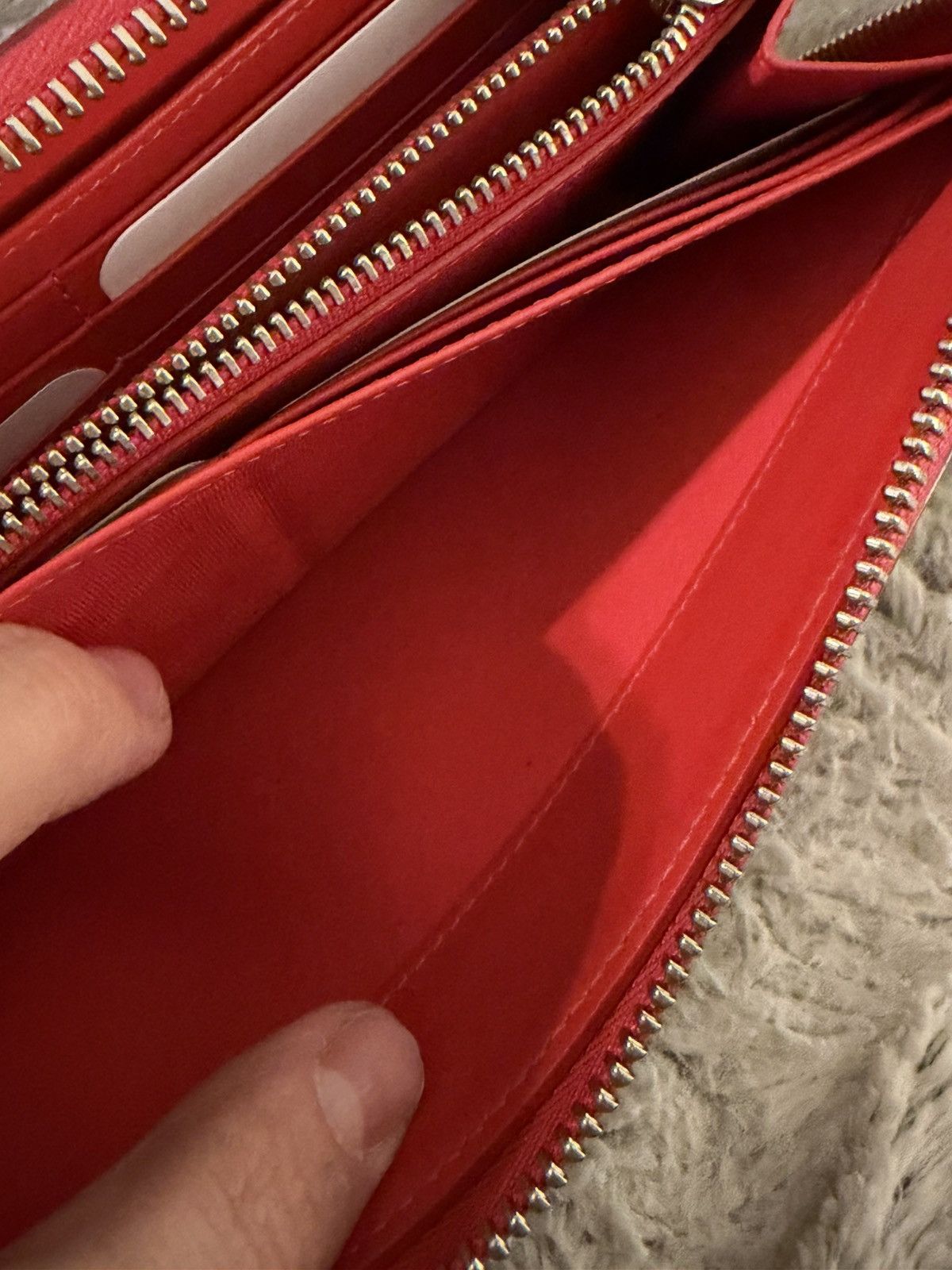 Christian Louboutin Panettone wallet nv calf p/spikes rg Size ONE SIZE - 9 Thumbnail