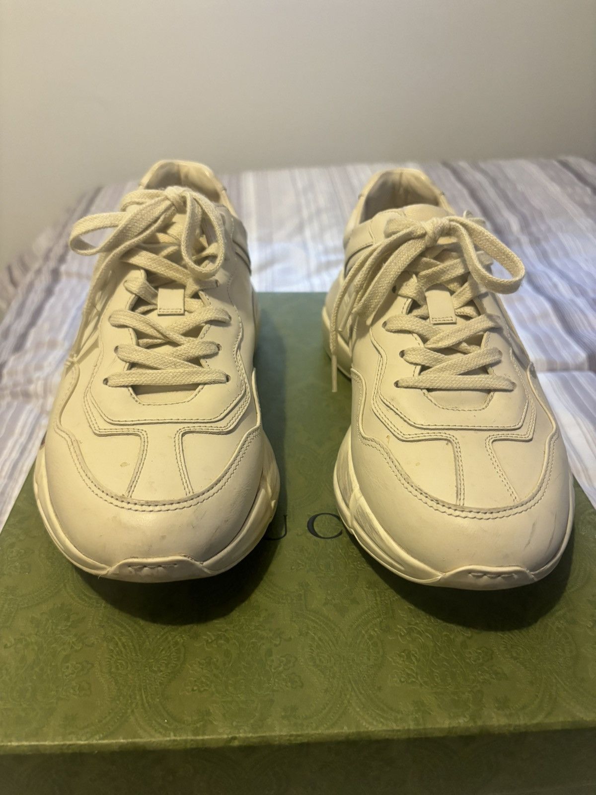 Gucci Gucci Rhyton sneaker with Gucci logo Size US 7 / EU 40 - 2 Thumbnail