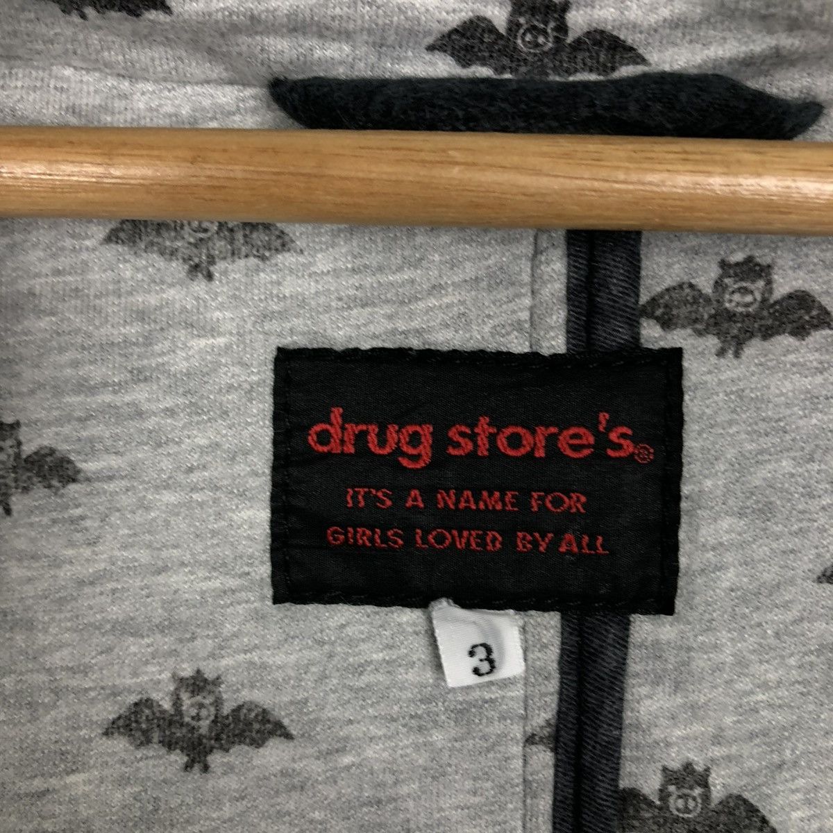 Hysteric Glamour 🔥VINTAGE BIKER JACKET PARKA DRUG STORES PUNK DESIGN Size US M / EU 48-50 / 2 - 14 Thumbnail