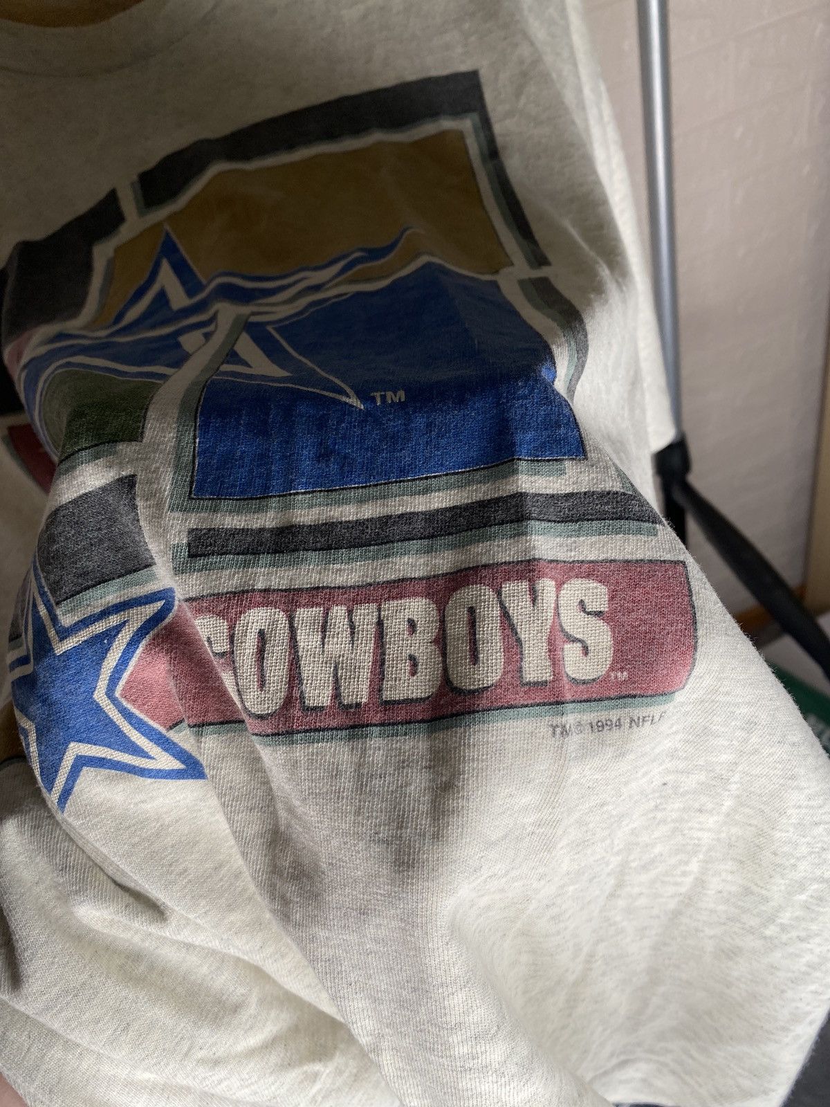 Salem Sportswear Vintage Salem 94 Dallas Cowboys NFL Football USA Souvenir Size US XL / EU 56 / 4 - 3 Thumbnail