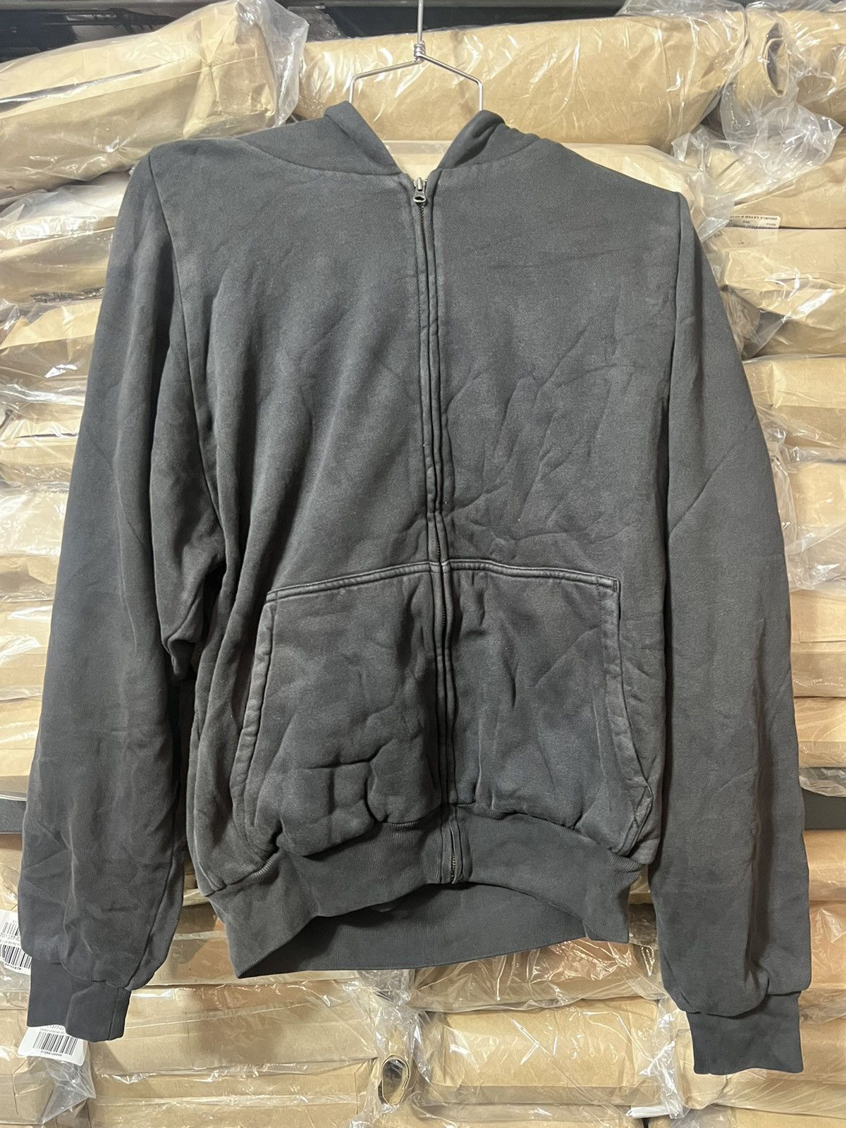 Black Yeezy Gap Hoodie | Grailed