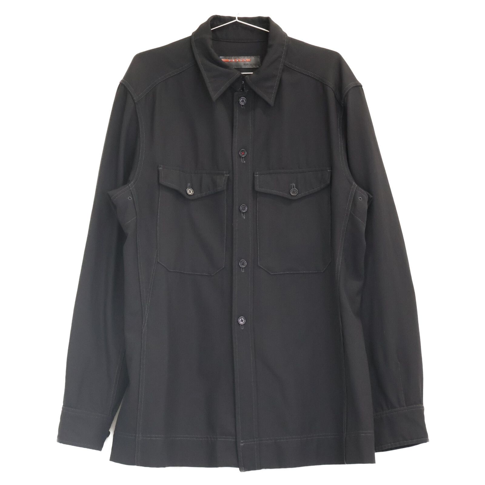 Prada Prada Prada Sport Virgin Wool Work Jacket Textile Outerwear DUTY FREE for USA Size ONE SIZE - 1 Thumbnail