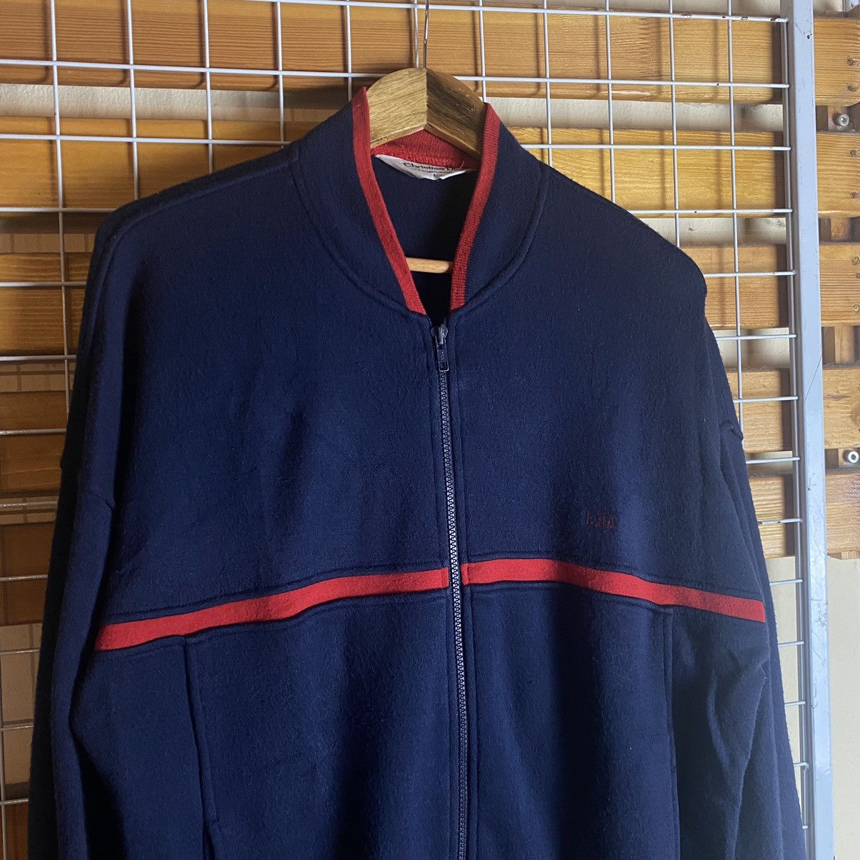 Christian Dior Monsieur × Vintage Vintage 90s Christian Dior Monsieur Zipper Sweater Size US L / EU 52-54 / 3 - 3 Thumbnail