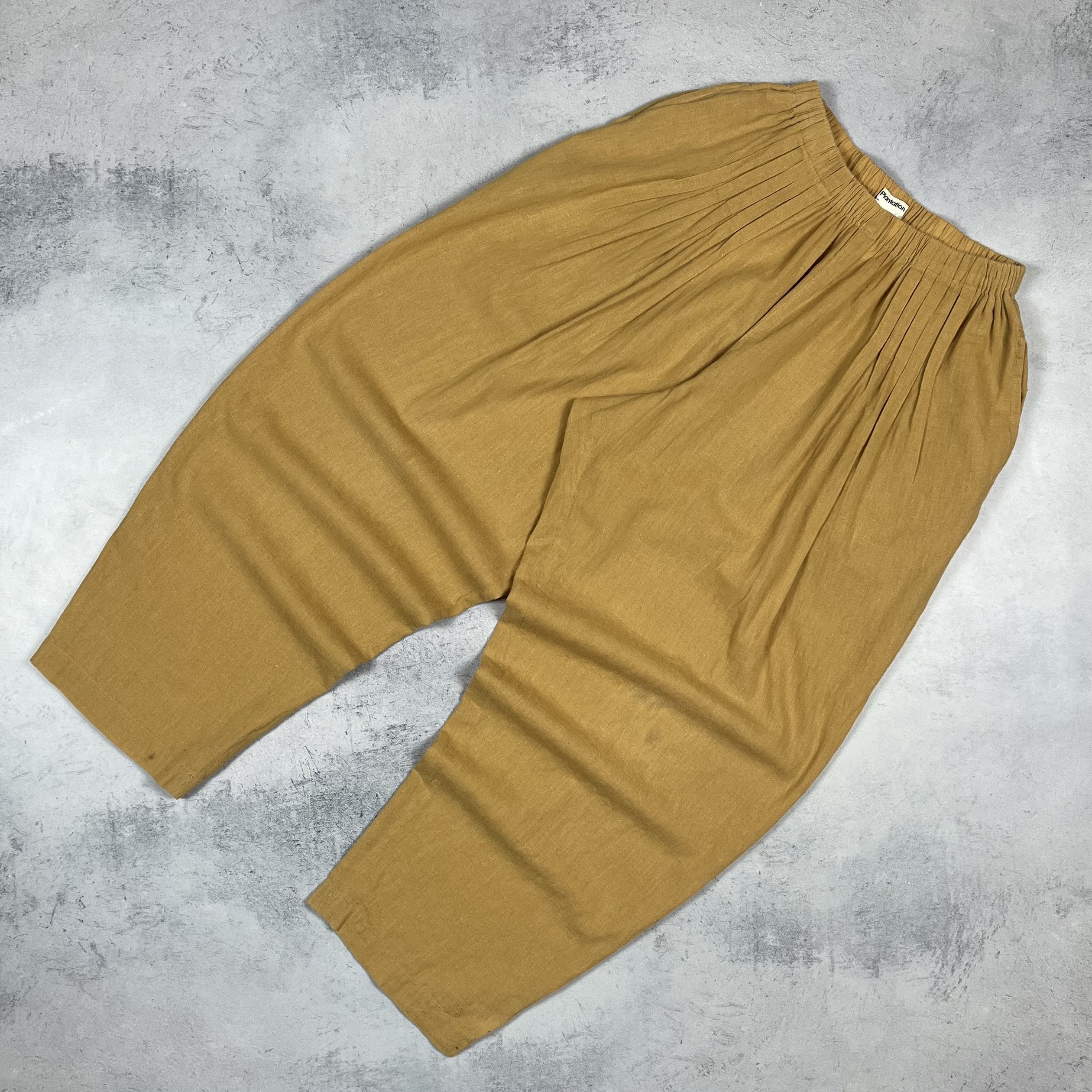 Issey Miyake Vintage Issey Miyake Plantation Pleated Pants 90’s Size 26" / US 2 / IT 38 - 1 Thumbnail