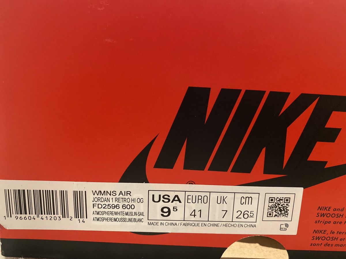 Nike Jordan 1 Washed Pink Size US 9.5 / IT 39.5 - 9 Thumbnail