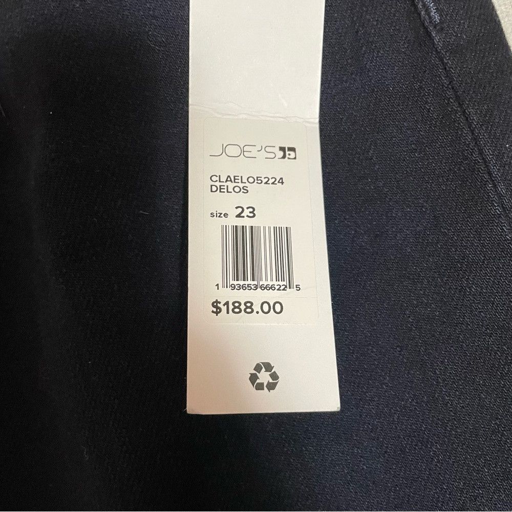 Joe's NWT New $188 Joe's The Lara Mid-Rise Cigarette Ankle Delos Size 23" - 6 Thumbnail