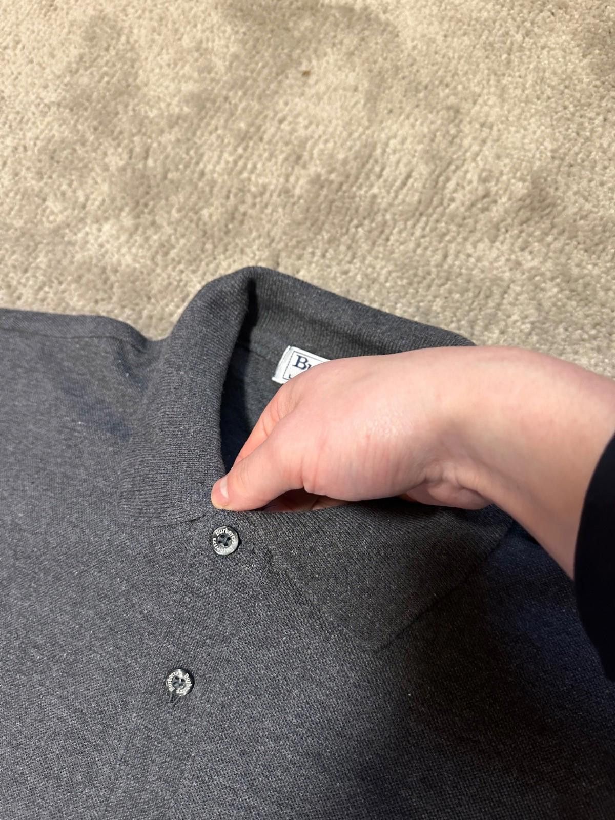 Burberry Vintage Burberrys Polo Shirt Sz L Size US L / EU 52-54 / 3 - 5 Thumbnail