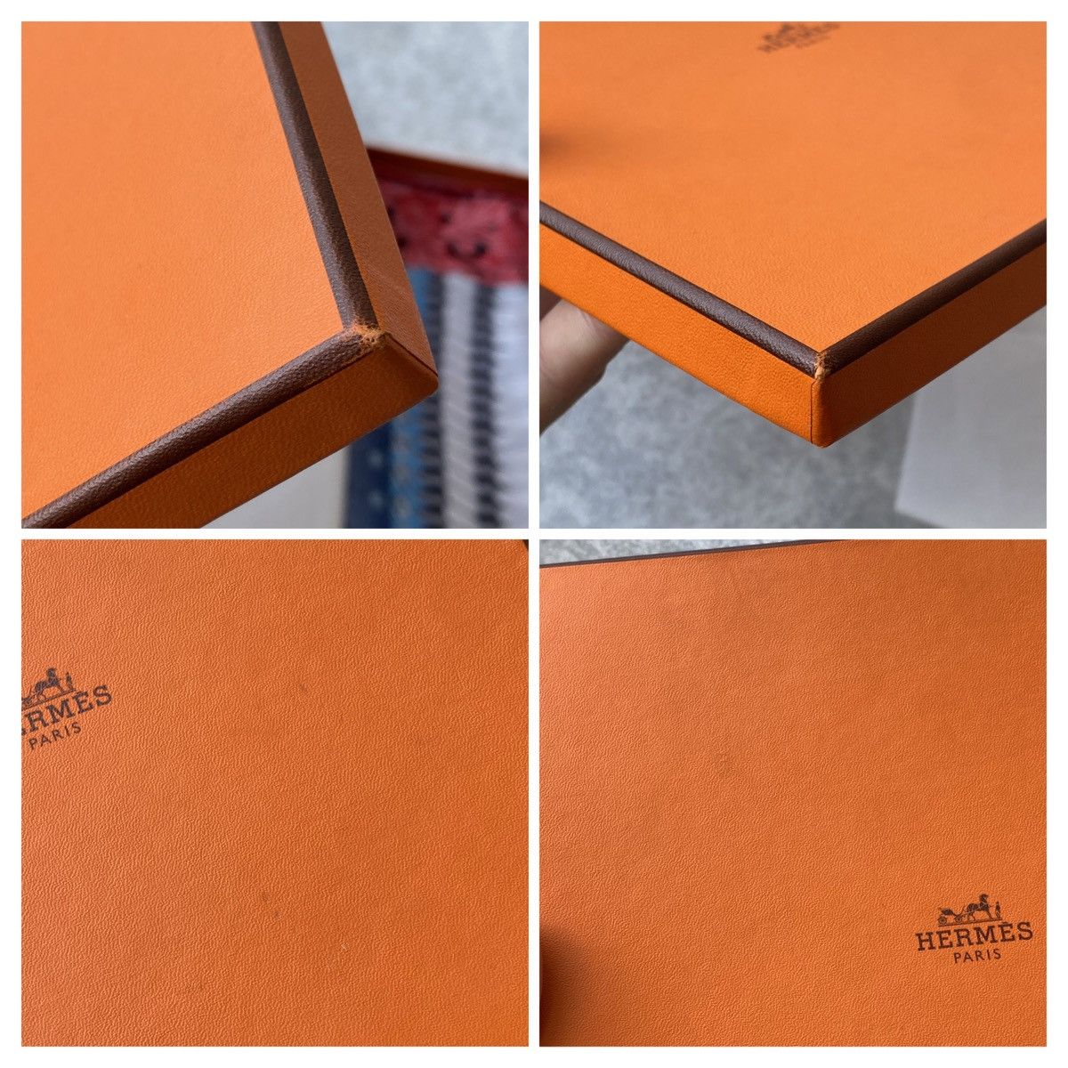 Hermes Hermes Twill Silk 90cm Parures De Samourais Scarf +BOX Size ONE SIZE - 17 Thumbnail