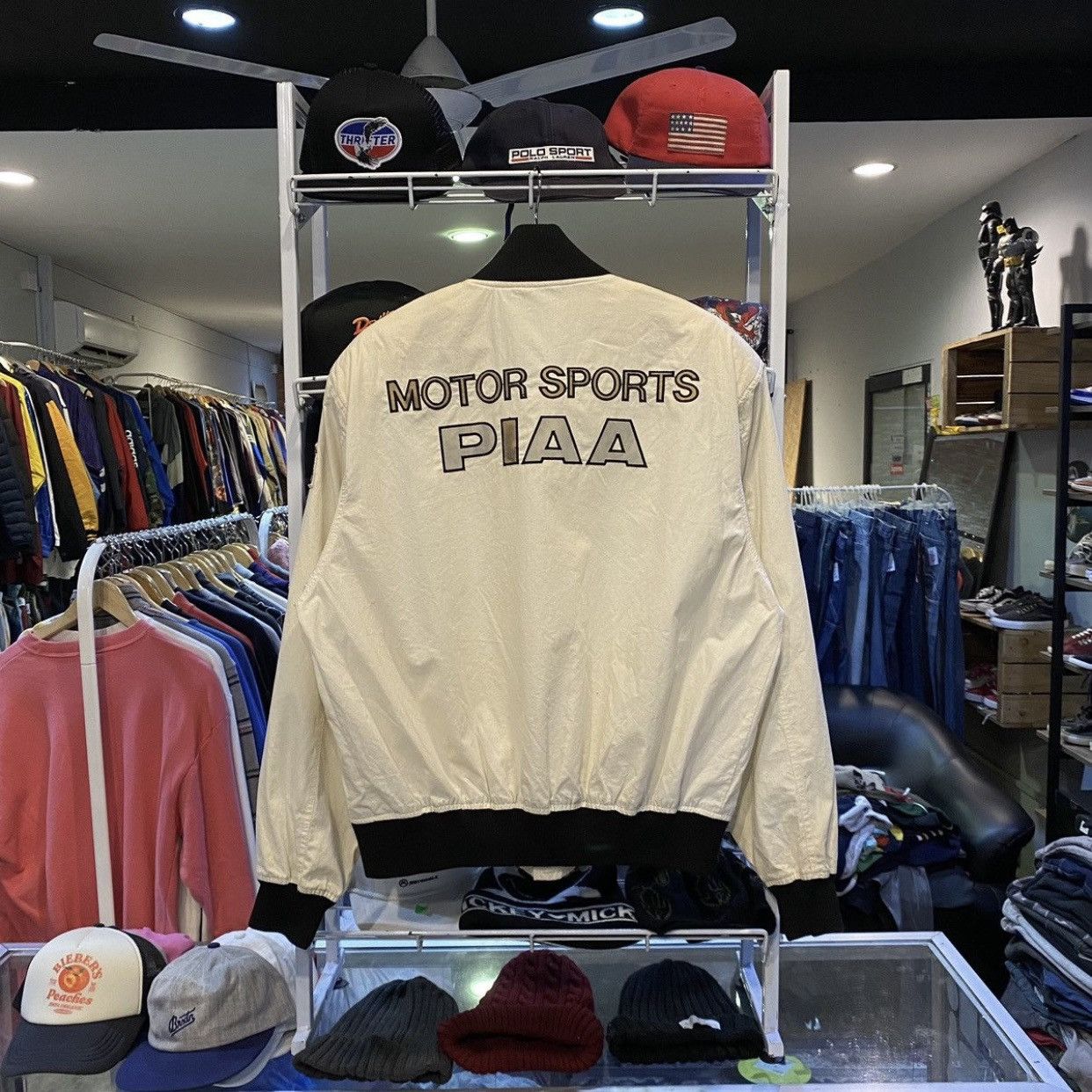 Japanese Brand 🔥🔥Vintage PIAA Motorsport Racing Sweater Jackets Size US L / EU 52-54 / 3 - 1 Thumbnail
