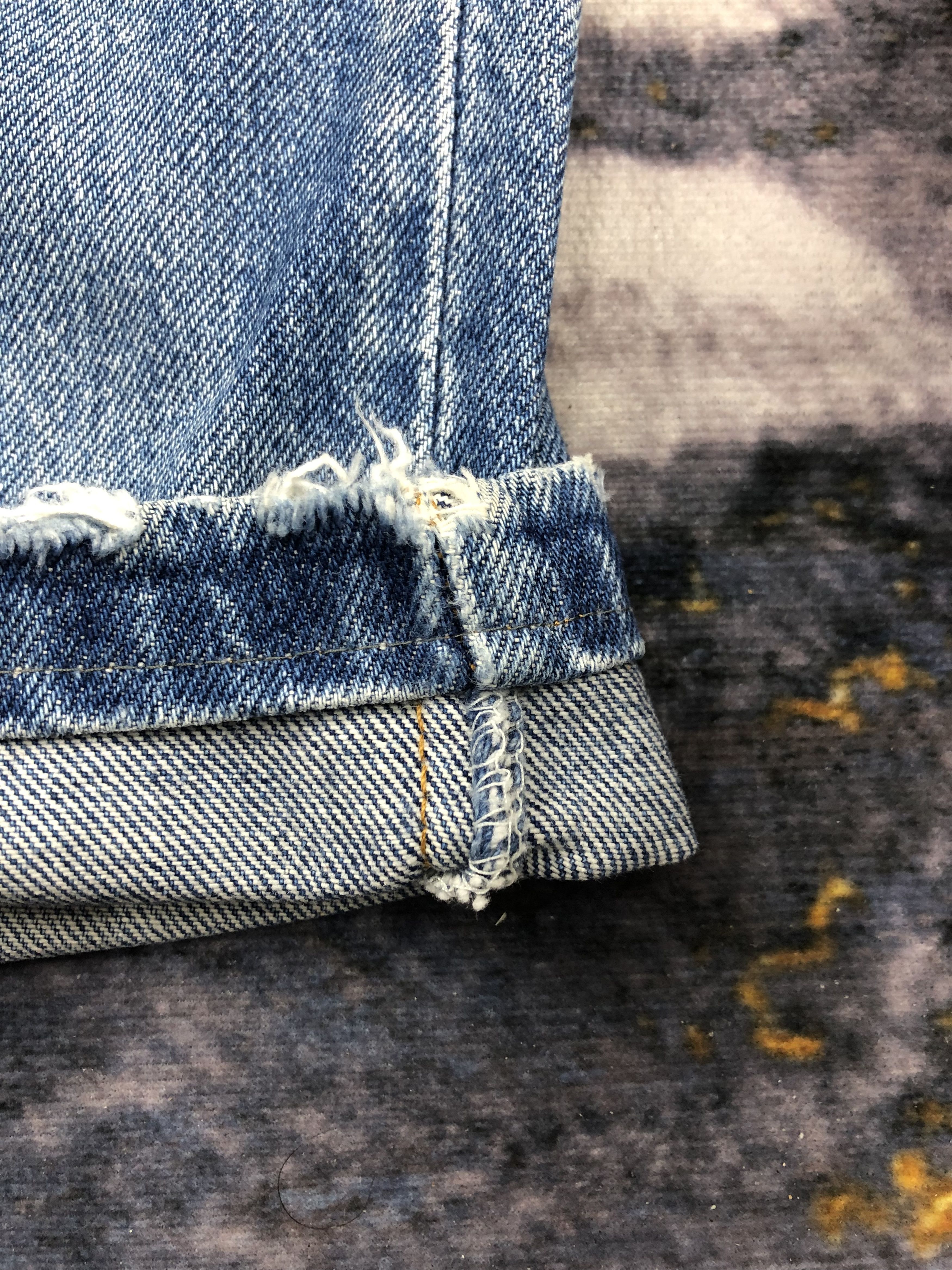 Levi's Vintage 90s Levis 505 Faded Blue Jeans DPP0161 Size US 33 - 9 Thumbnail