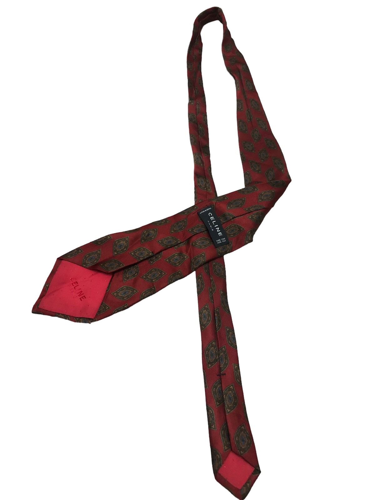 Celine × Vintage Necktie celine made in spain Size ONE SIZE - 2 Thumbnail