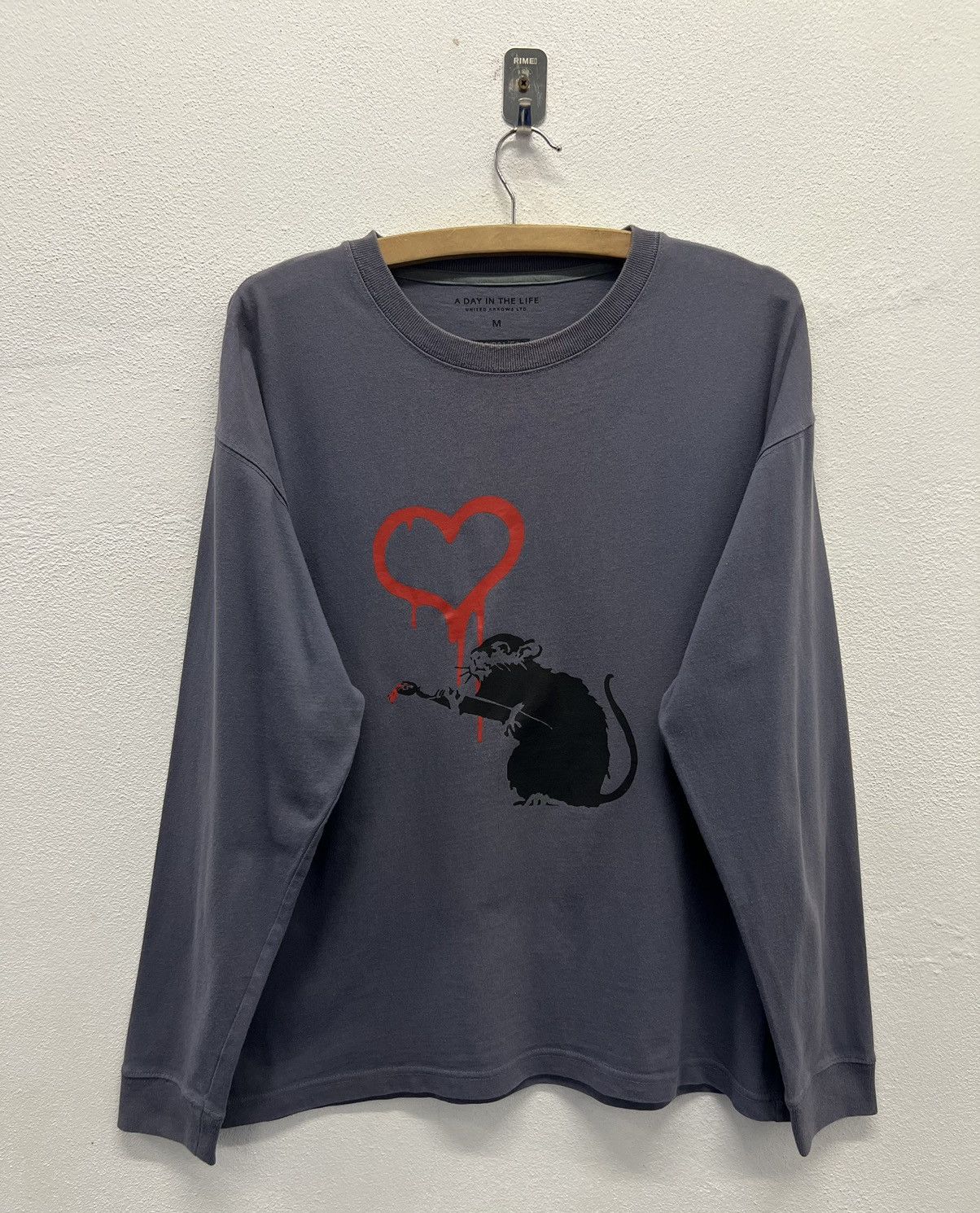 United Arrows × Vintage VINTAGE UNITED ARROWS X BRANDALISED LOVE RAT SWEATSHIRT Size US M / EU 48-50 / 2 - 1 Thumbnail