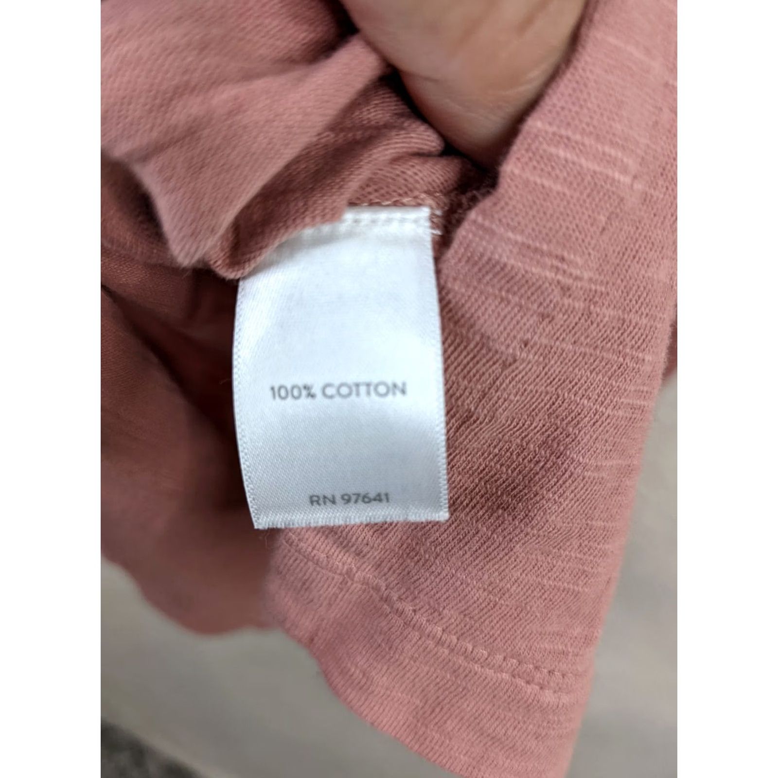 J. Jill J.JILL Tunic Shirt Pink XS 3/4 Sleeve Square Neck Women White? Size XS / US 0-2 / IT 36-38 - 4 Thumbnail