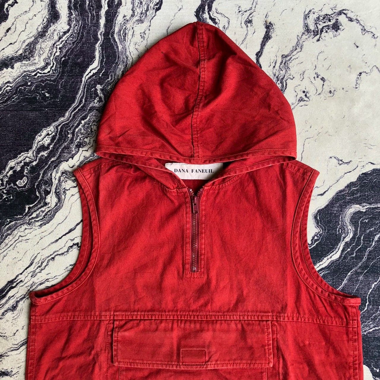 Japanese Brand Vintage Y2K Dana Faneuil Anorak Hooded Utility Vest Size US M / EU 48-50 / 2 - 4 Thumbnail