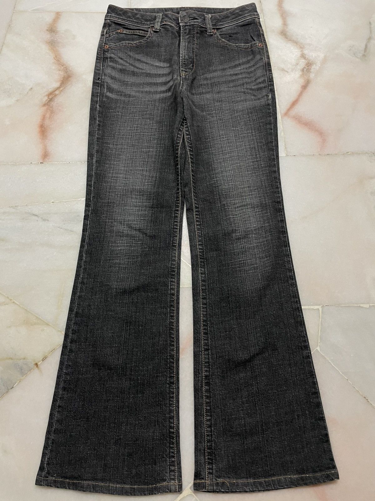 Tornado Mart 💥Flared💥Vintage 90’s Style Japanese Mud-Wash Bootcut Jeans Size 27" / US 4 / IT 40 - 1 Thumbnail