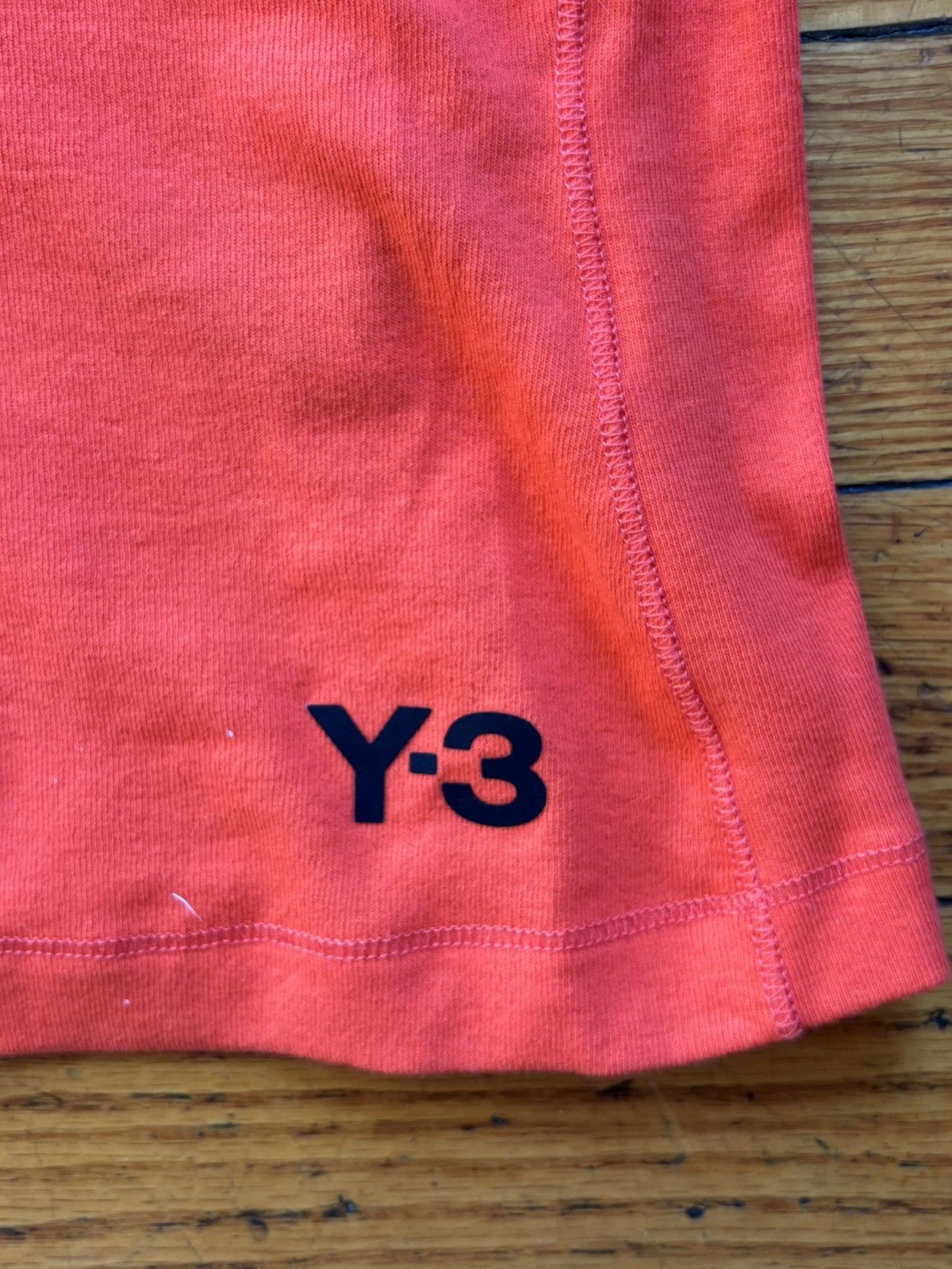 Y-3 Y-3 fitted orange women's t-shirt, S/P, new, 100% cotton Size S / US 4 / IT 40 - 2 Thumbnail