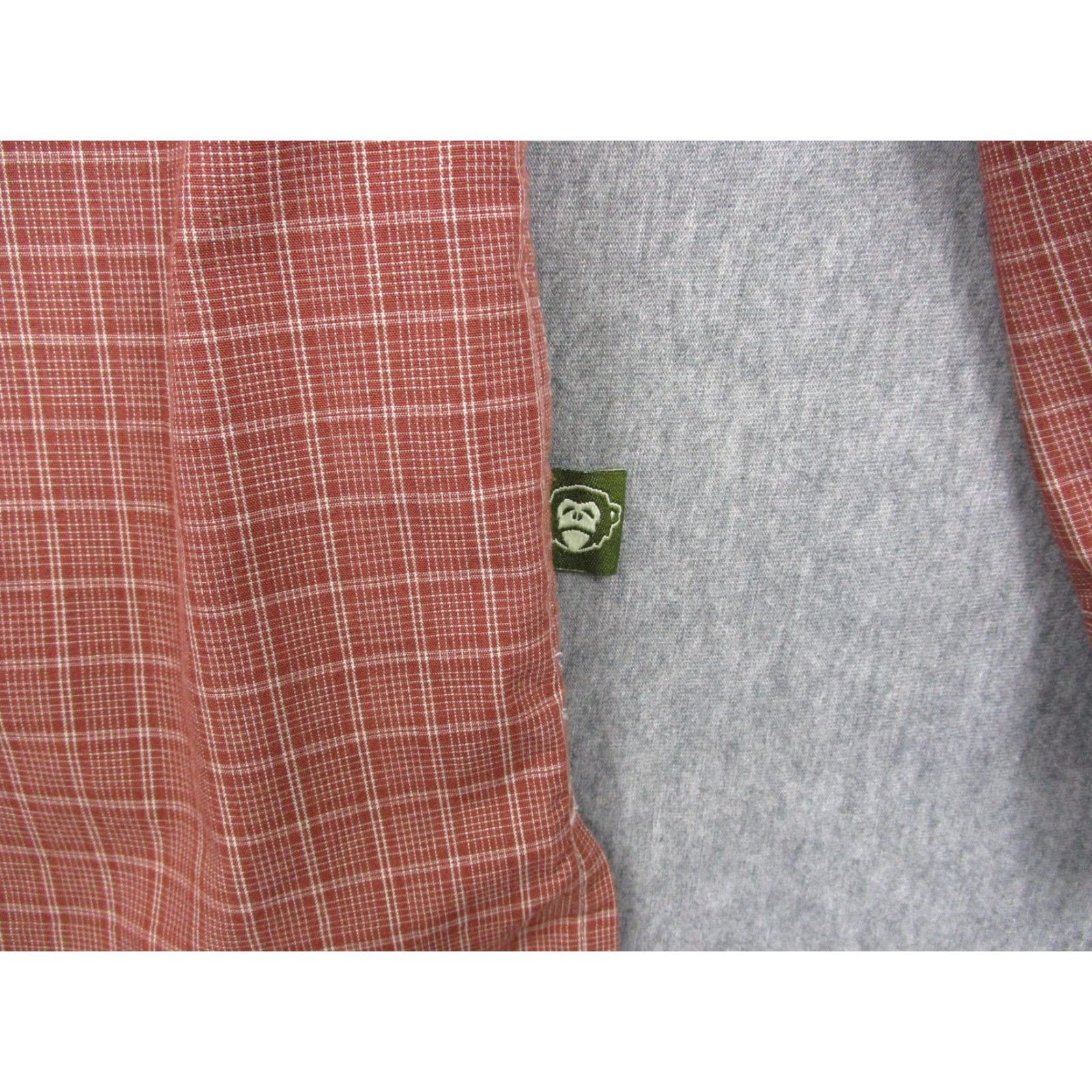 Howler Brothers Howler Brothers Shirt Mens M Red Plaid Button Long Sleeve Zip Monkey Logo Size US M / EU 48-50 / 2 - 3 Thumbnail