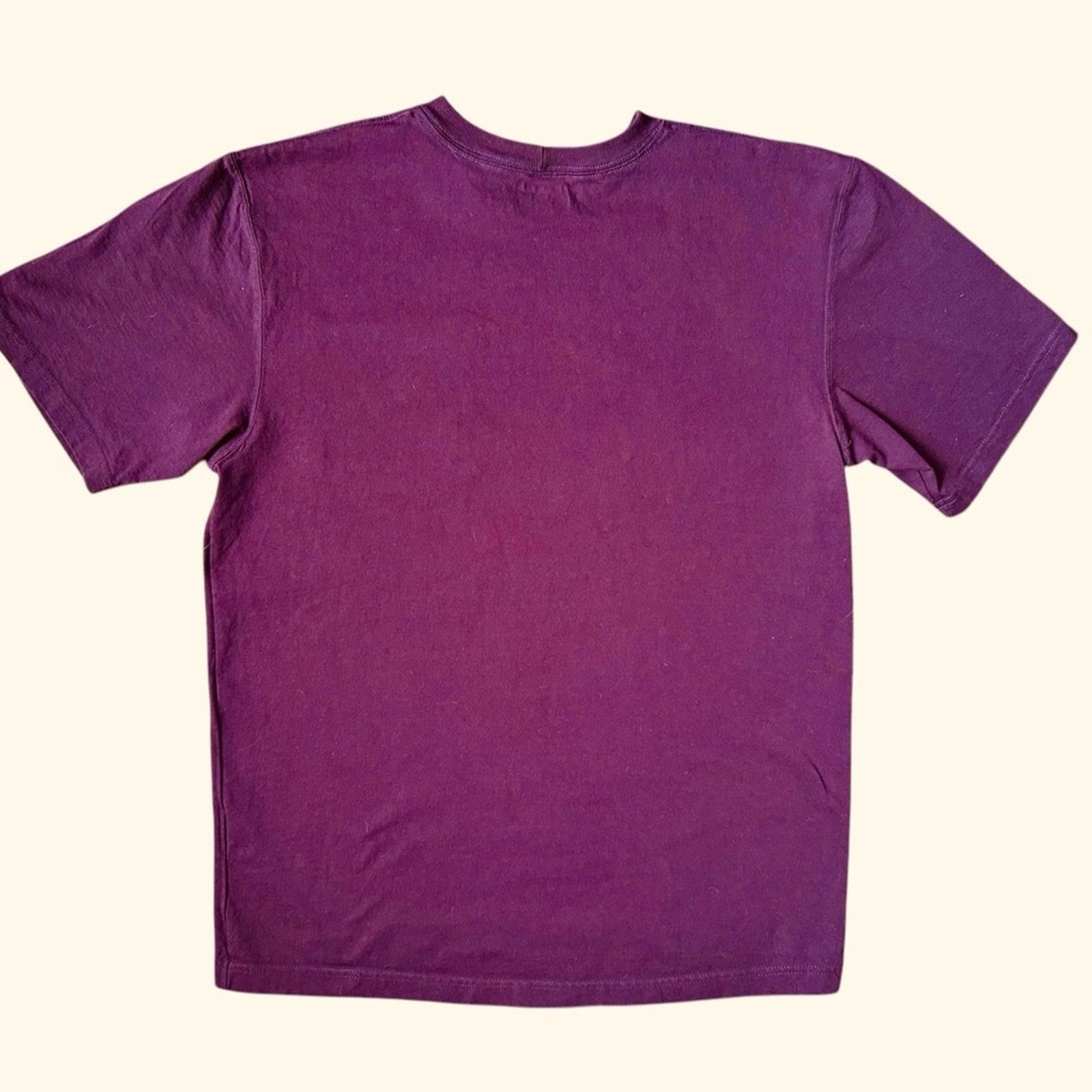 Carhartt Men's Carhartt Loose Fit Maroon T-Shirt Size US M / EU 48-50 / 2 - 3 Thumbnail