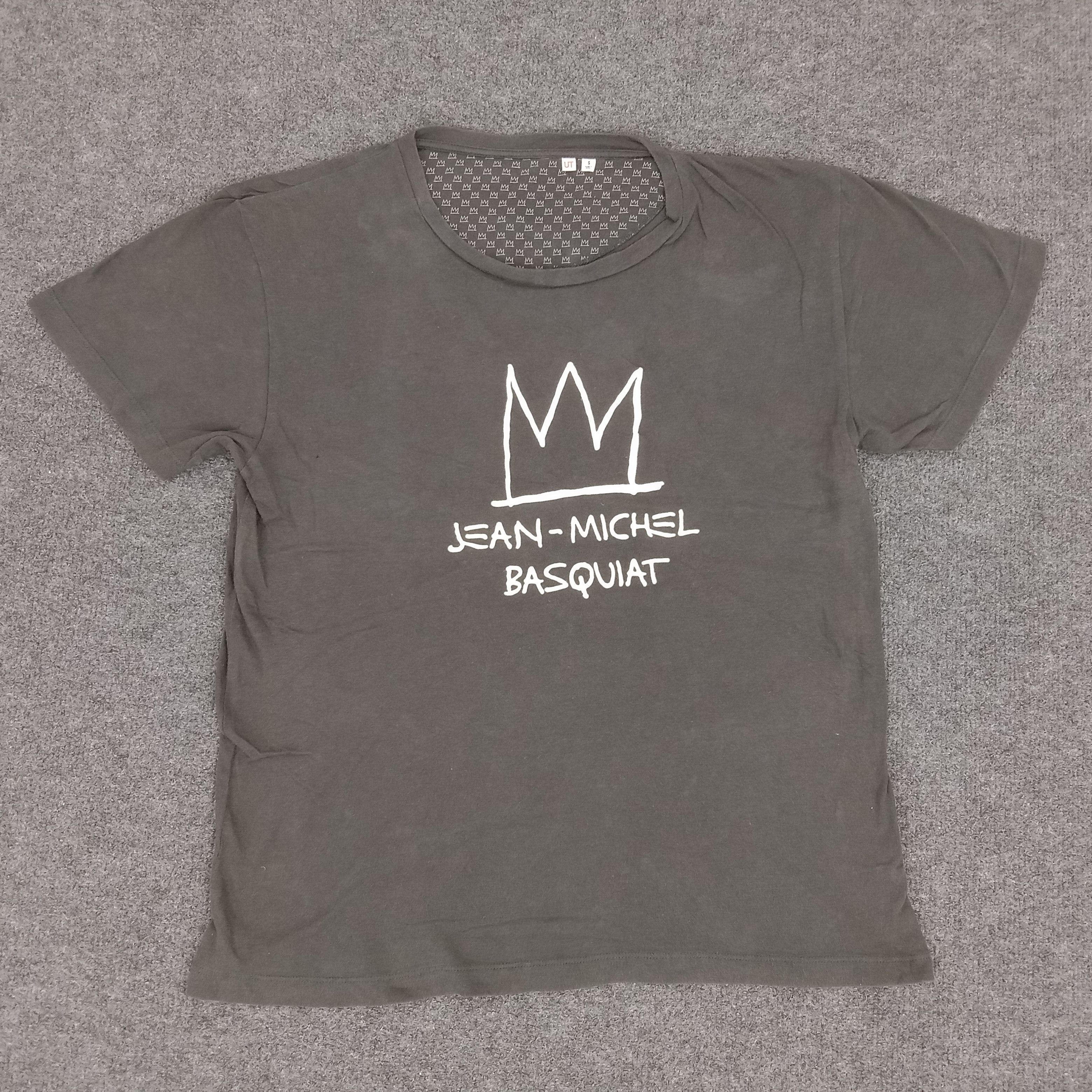 Jean-Michel Basquiat × Uniqlo × Vintage Jeans Michel Basquiat Art Artist Tshirt Size S / US 4 / IT 40 - 1 Thumbnail