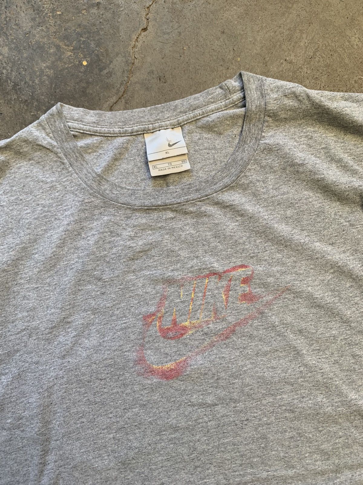 Nike Nike Y2K Graffiti Logo Size US XL / EU 56 / 4 - 2 Thumbnail