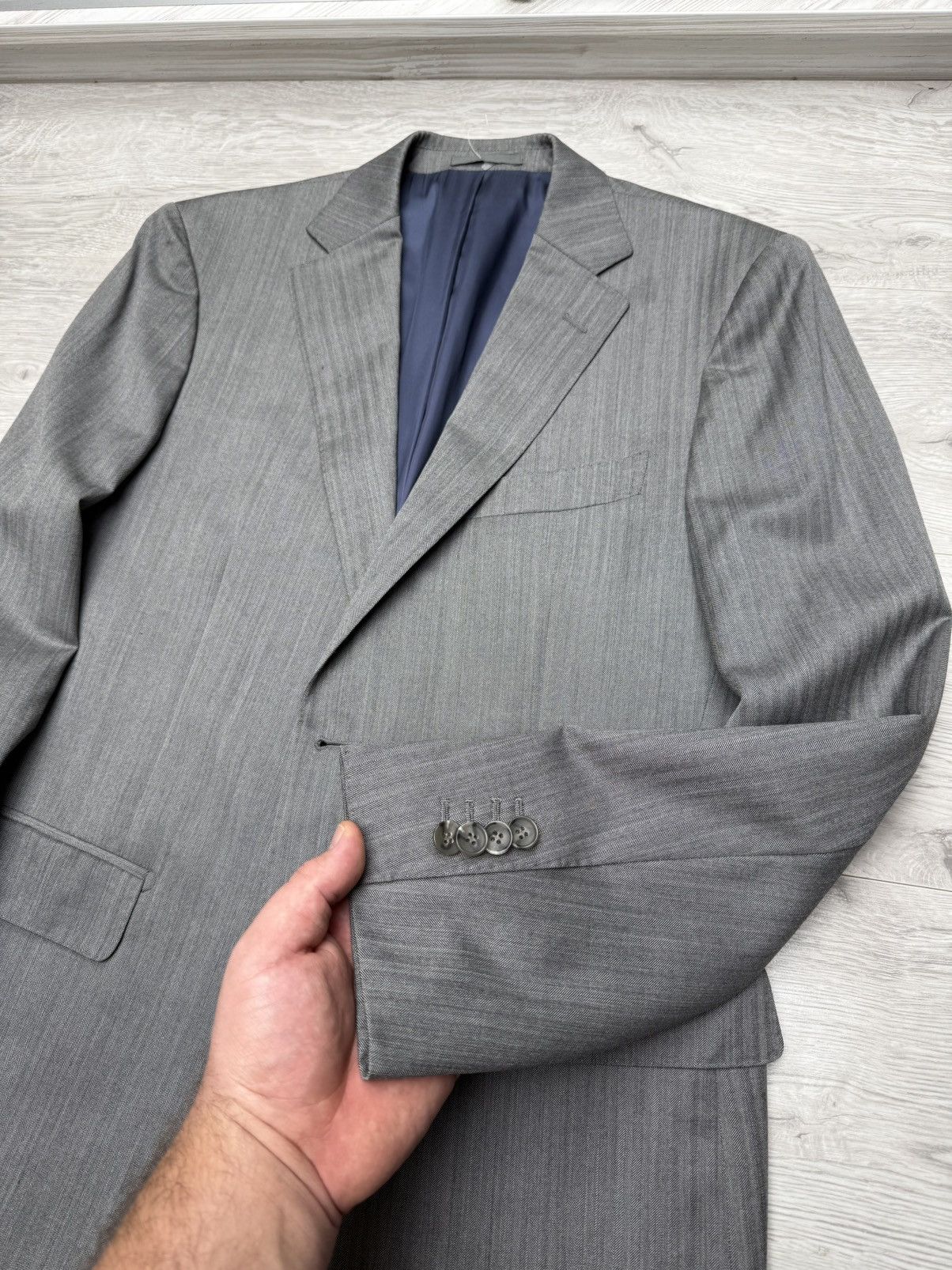 Suitsupply SUITSUPPLY NAPOLI Pure Wool Super 110’s Blazer Jacket sz 50 Size 40R - 5 Thumbnail