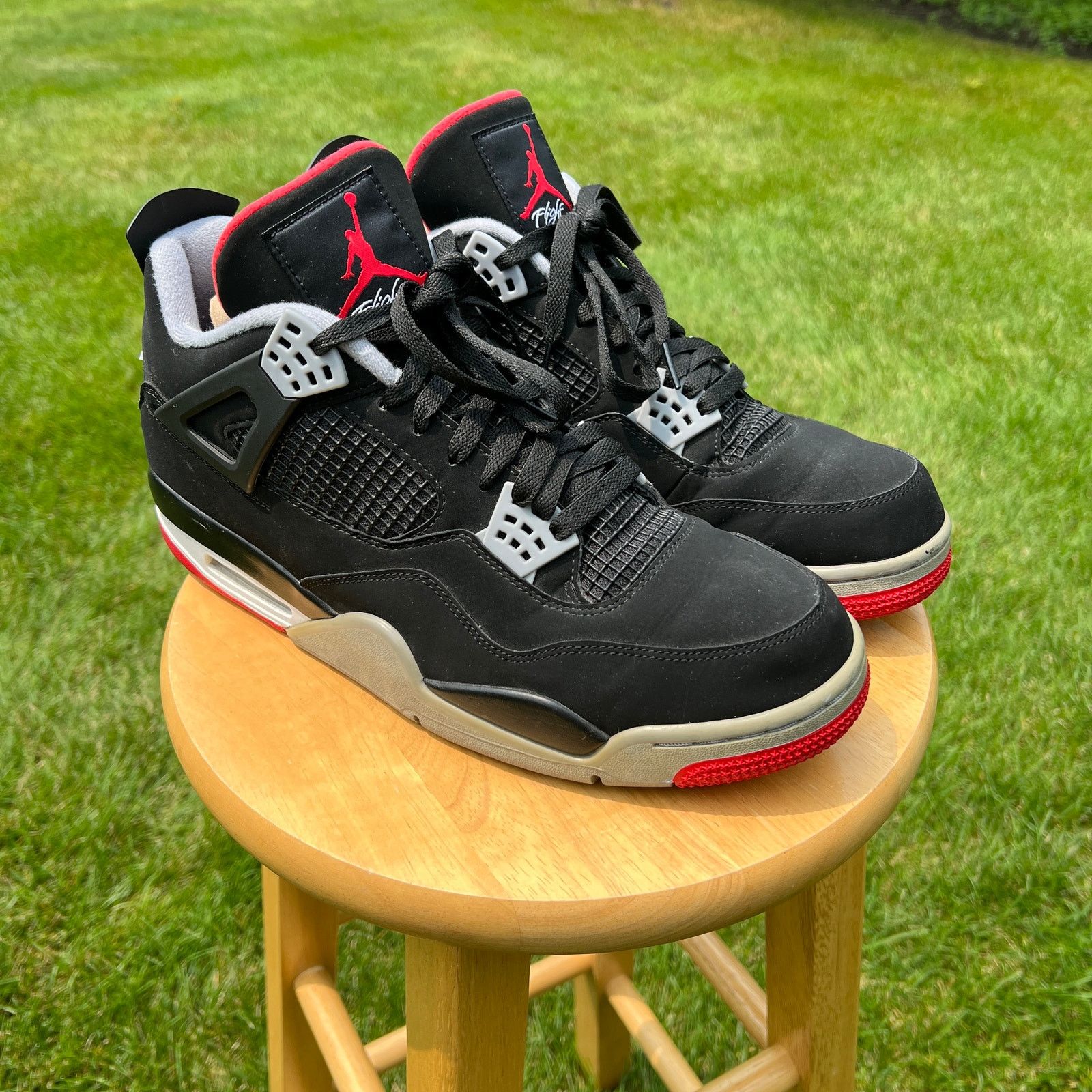 Jordan retro 4 bred size 13 shop