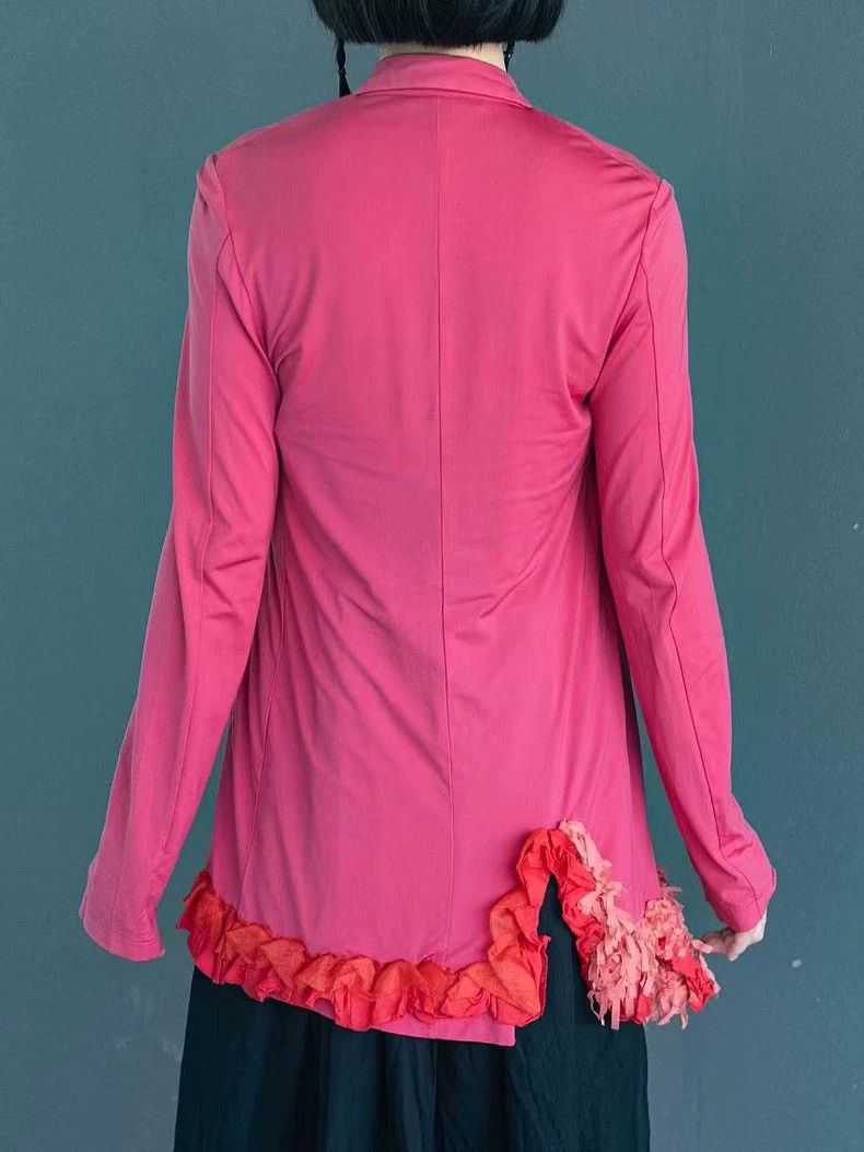 Comme des Garcons Comme des Garcons Pink lace coat Size M / US 6-8 / IT 42-44 - 5 Thumbnail