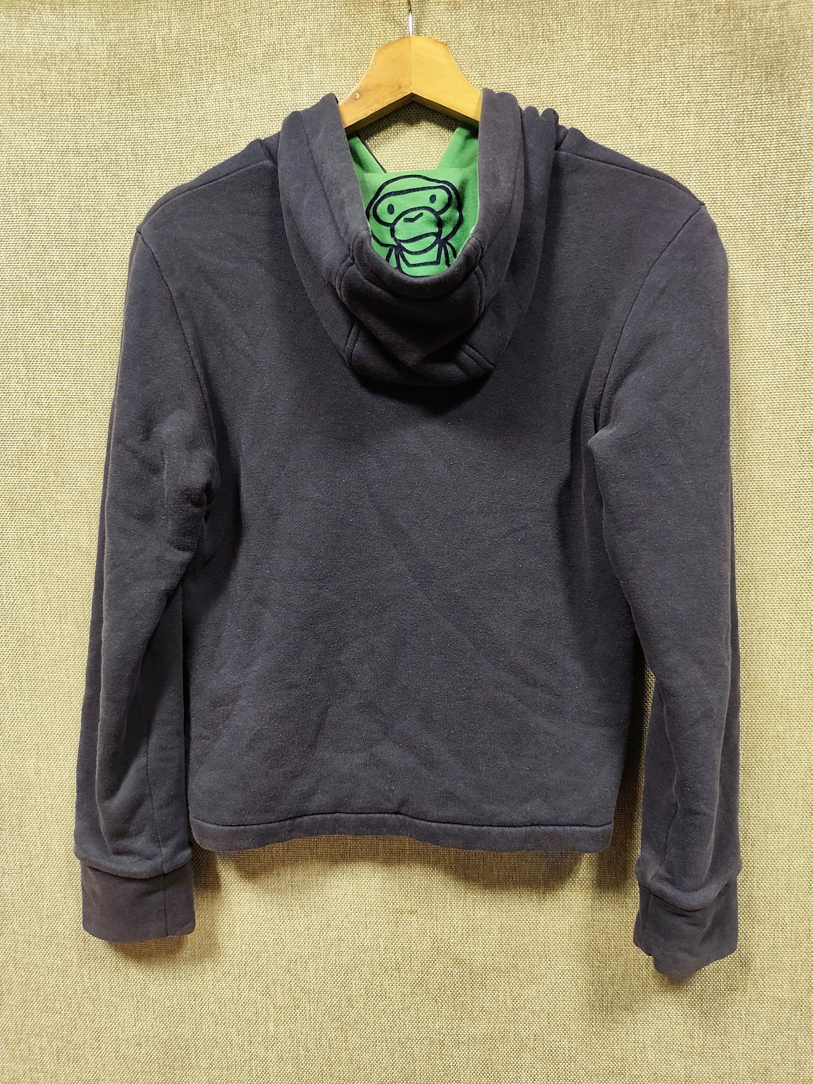 Bape Bapy crop tops hoodie zipper riri Size S / US 4 / IT 40 - 3 Thumbnail