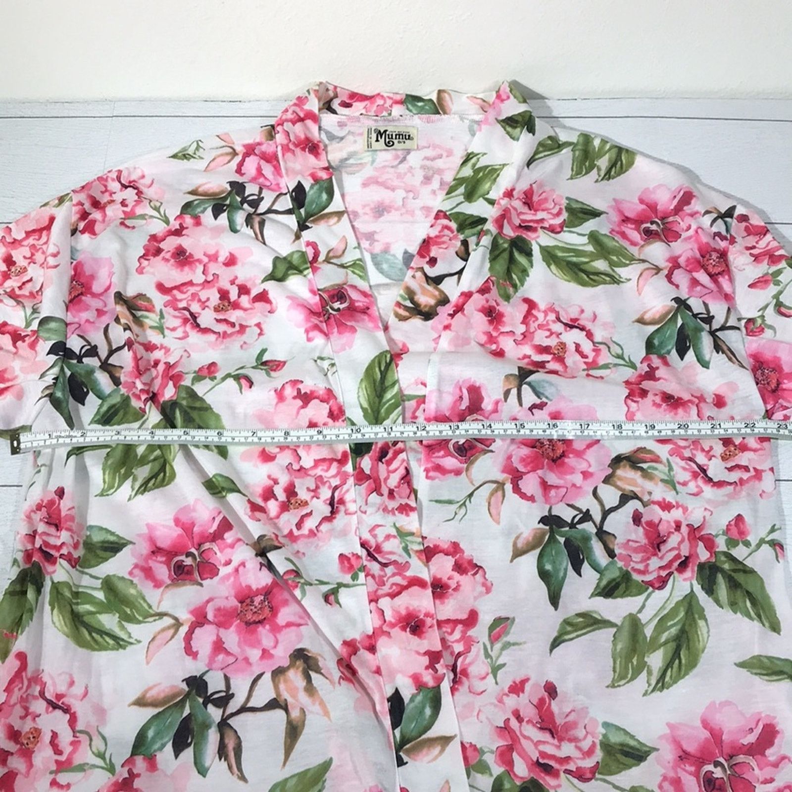 Show Me Your MuMu Show Me Your Mumu Floral Belted Robe OS NWOT Size ONE SIZE - 7 Thumbnail