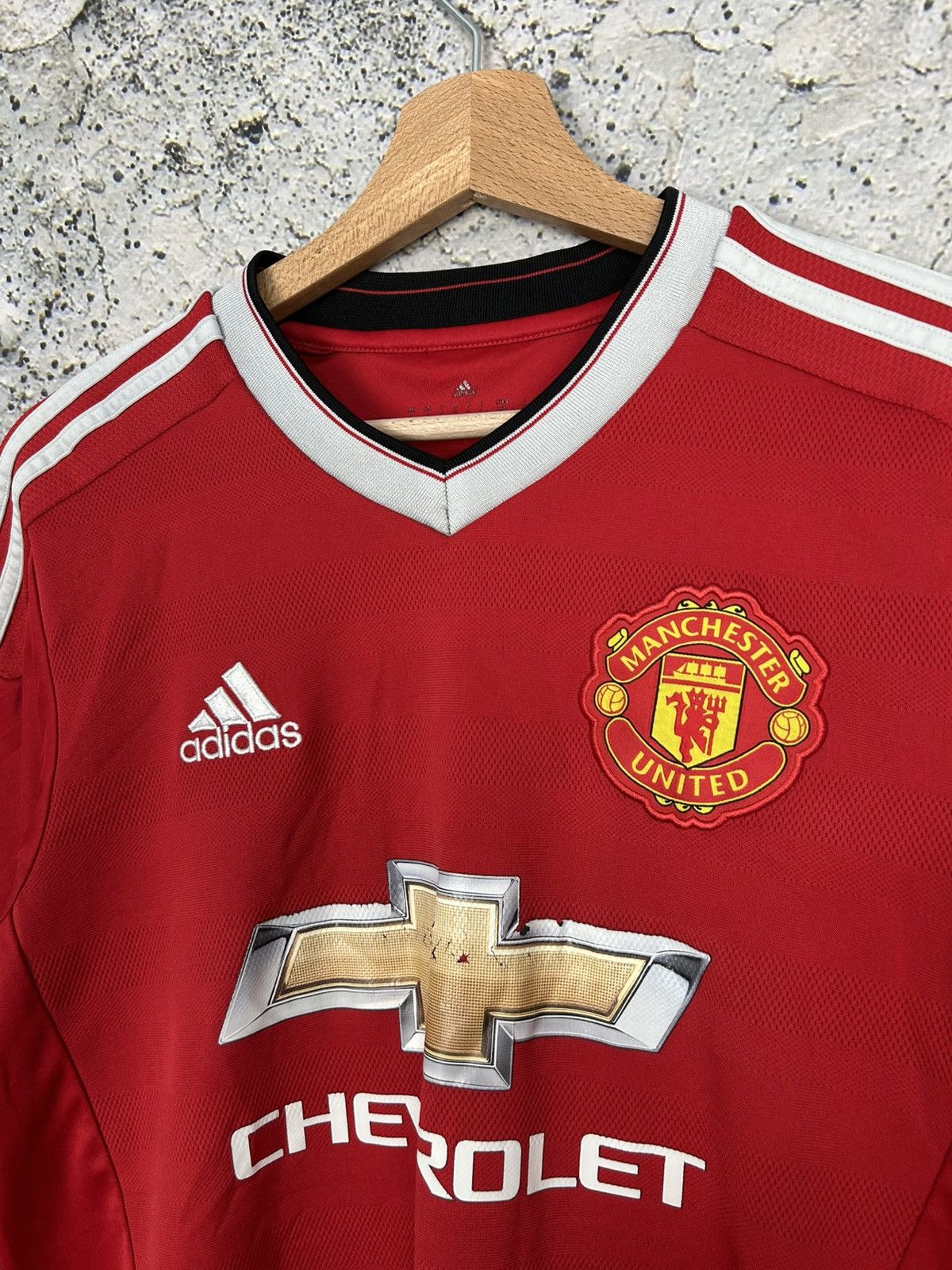 Adidas Adidas Manchester United Chevrolet Soccer Jersey Football Size US S / EU 44-46 / 1 - 3 Thumbnail