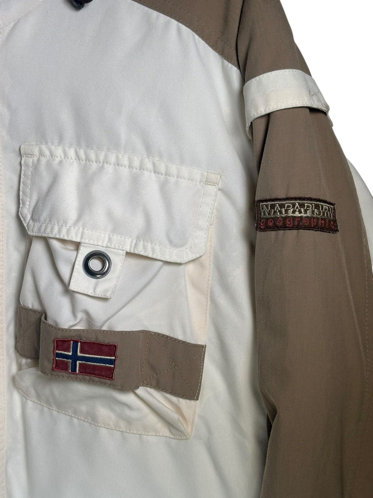 Napapijri Vintage Napapijiri Jacket Size US M / EU 48-50 / 2 - 2 Thumbnail