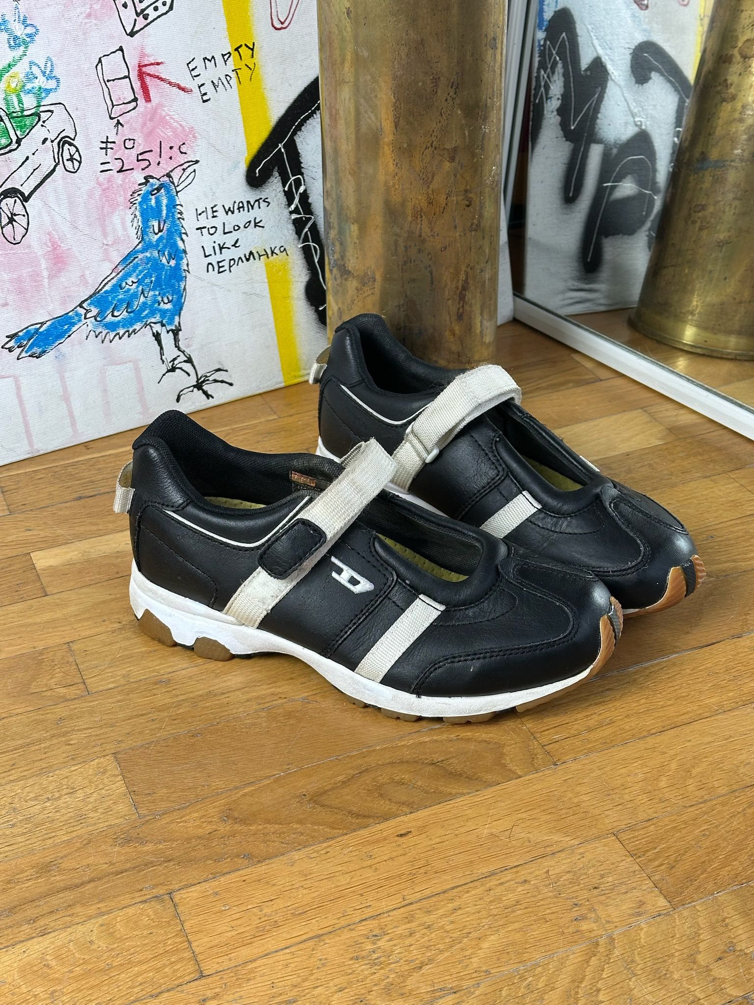Diesel Y2k vintage Diesel shoes Size US 7 / IT 37 - 14 Thumbnail
